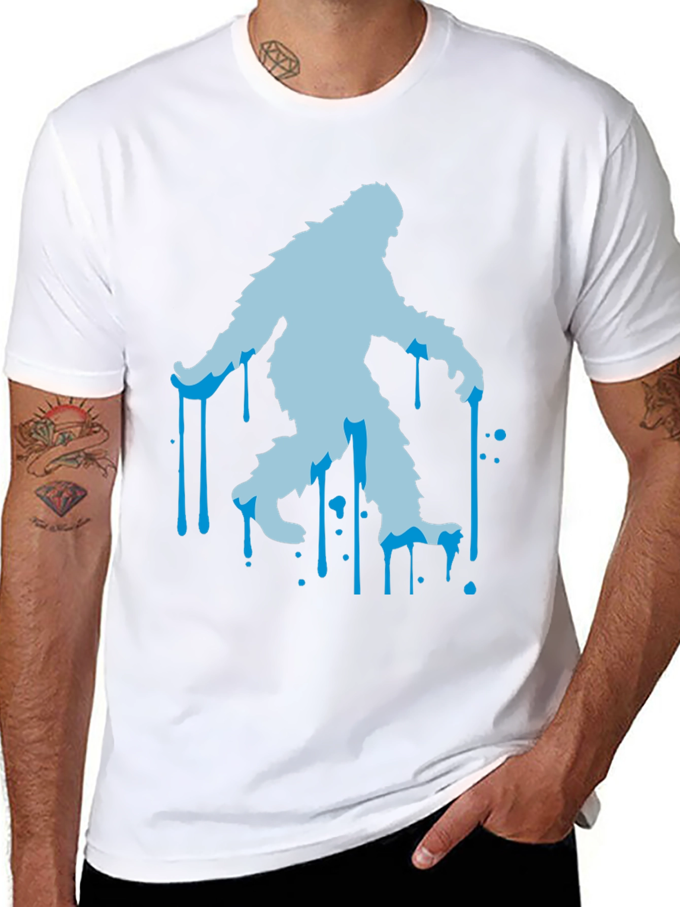 Bigfoot Graphic Tee - Mens Black T-Shirt