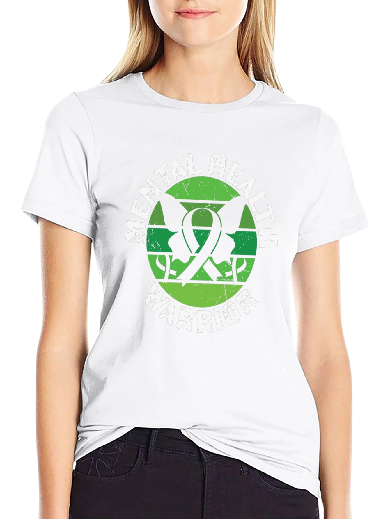 Mental Health Warrior Graphic T-Shirt