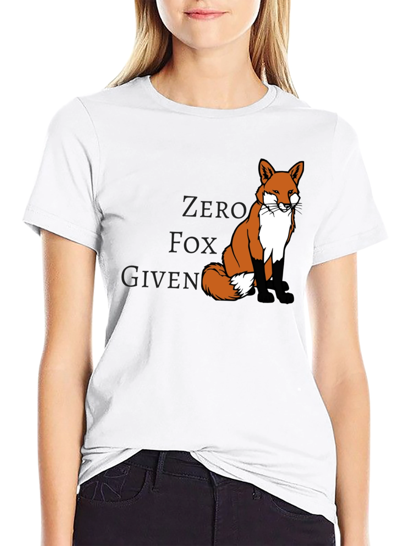 Zero Fox Given Mens Black Graphic Tee