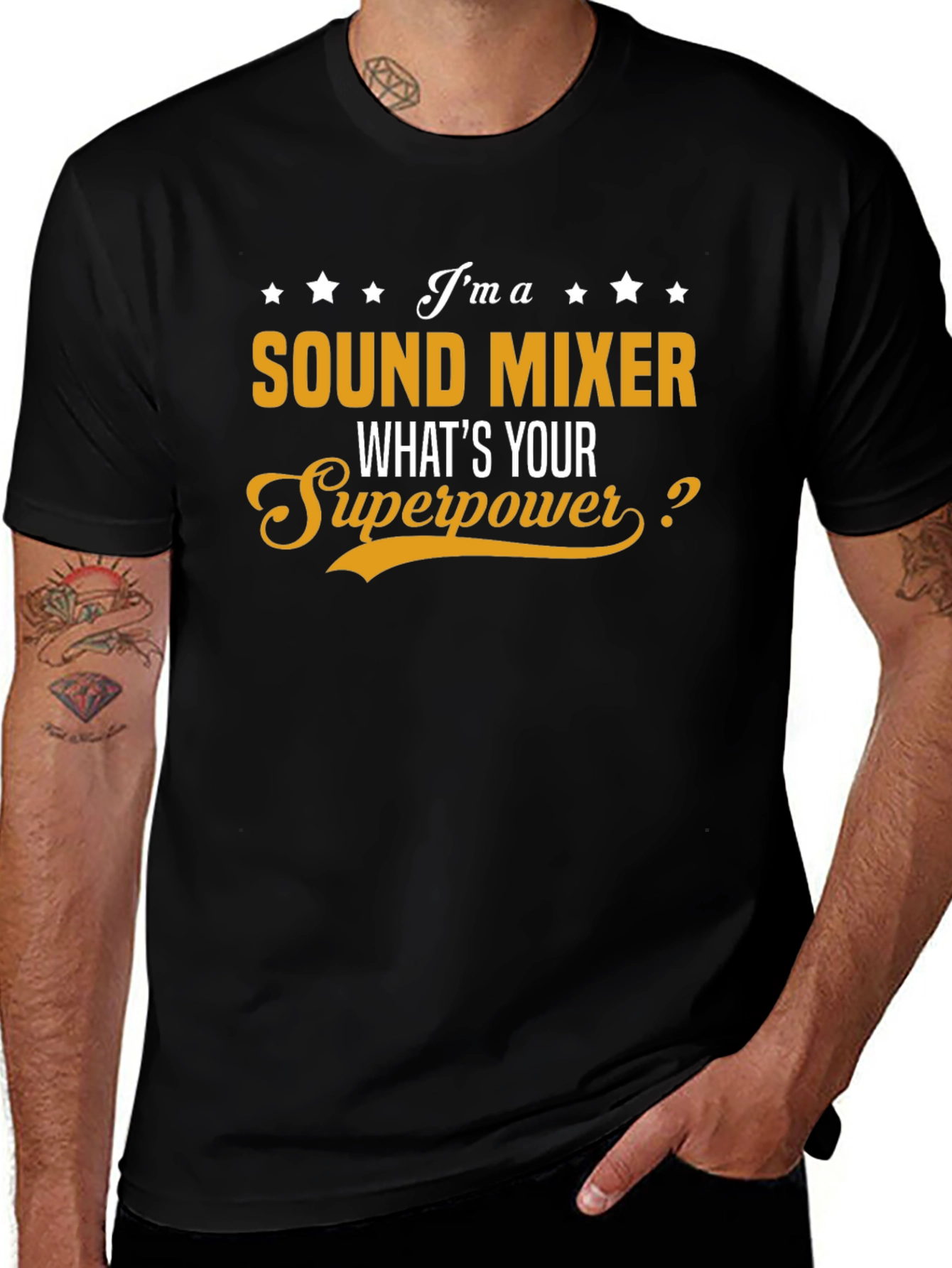 Sound Mixer Superpower T-Shirt