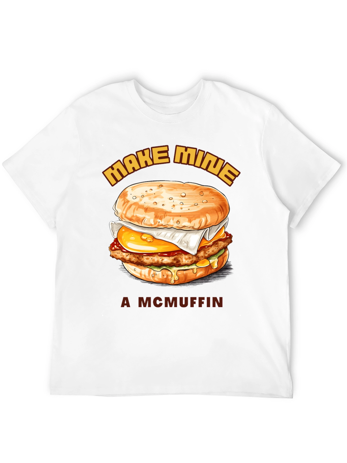 McMuffin T-Shirt - Funny Breakfast Lover Tee