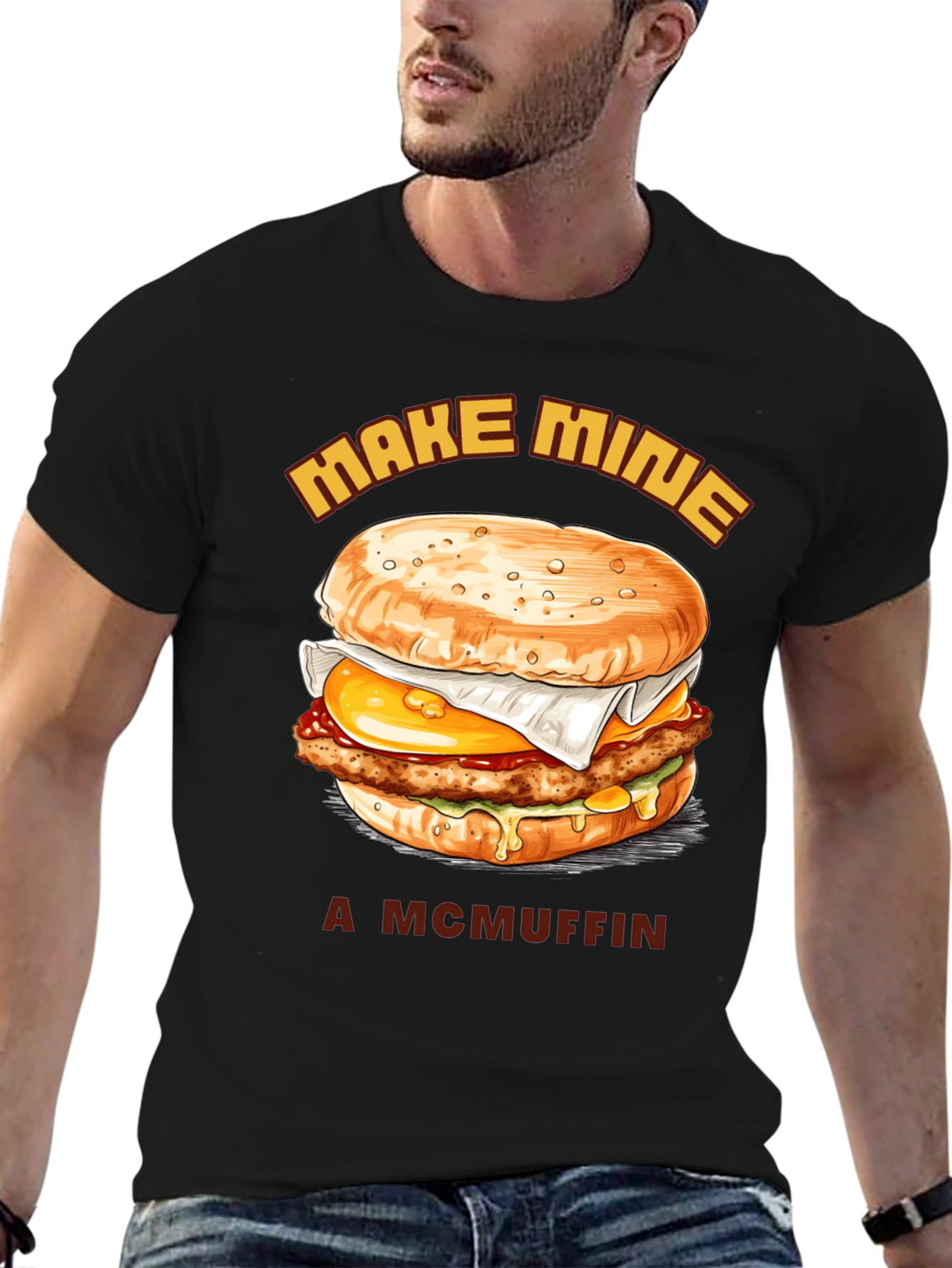 McMuffin T-Shirt - Funny Breakfast Lover Tee