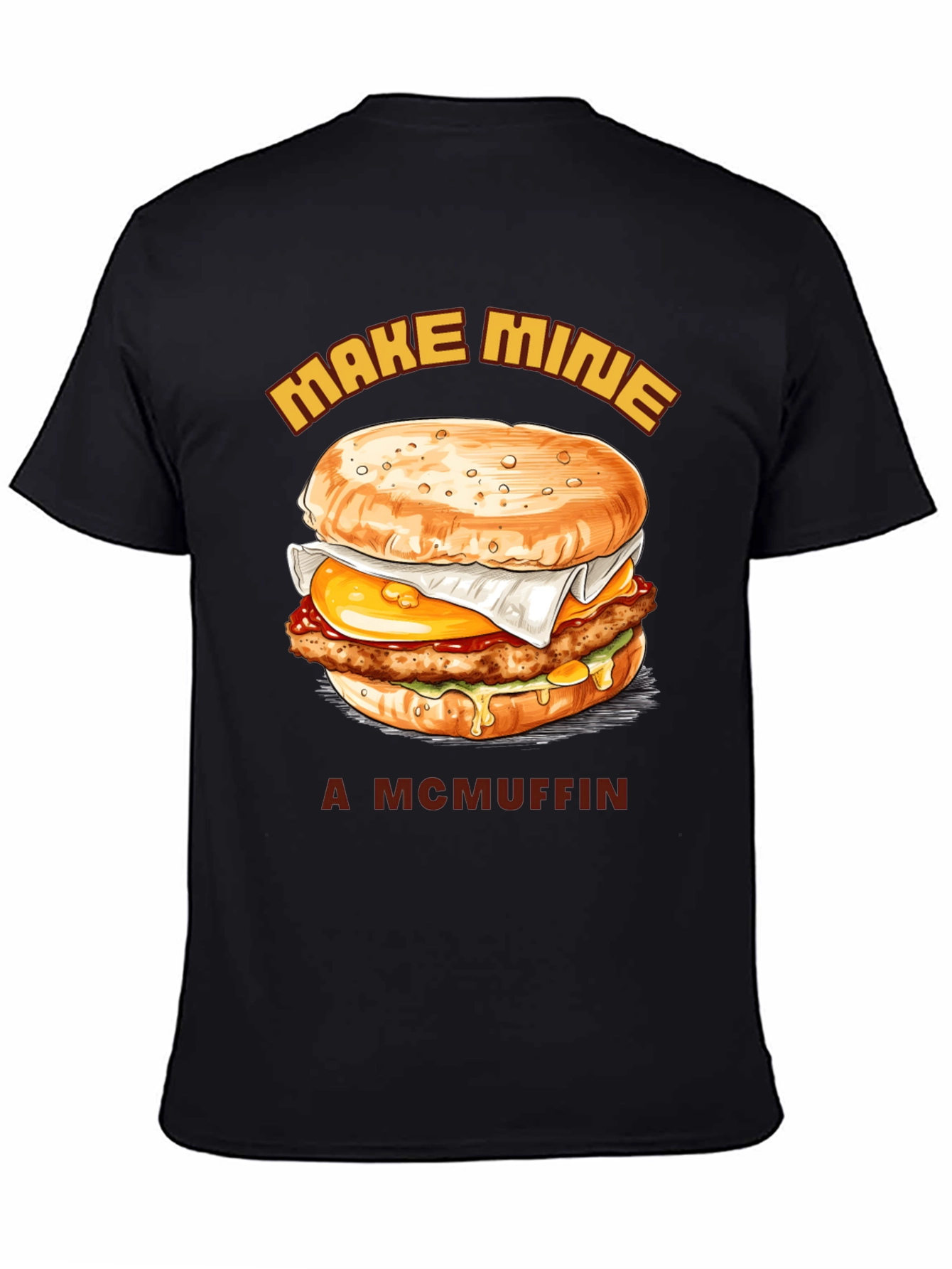 McMuffin T-Shirt - Funny Breakfast Lover Tee