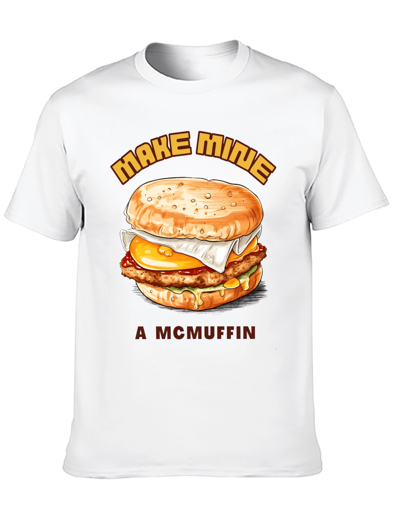 McMuffin T-Shirt - Funny Breakfast Lover Tee
