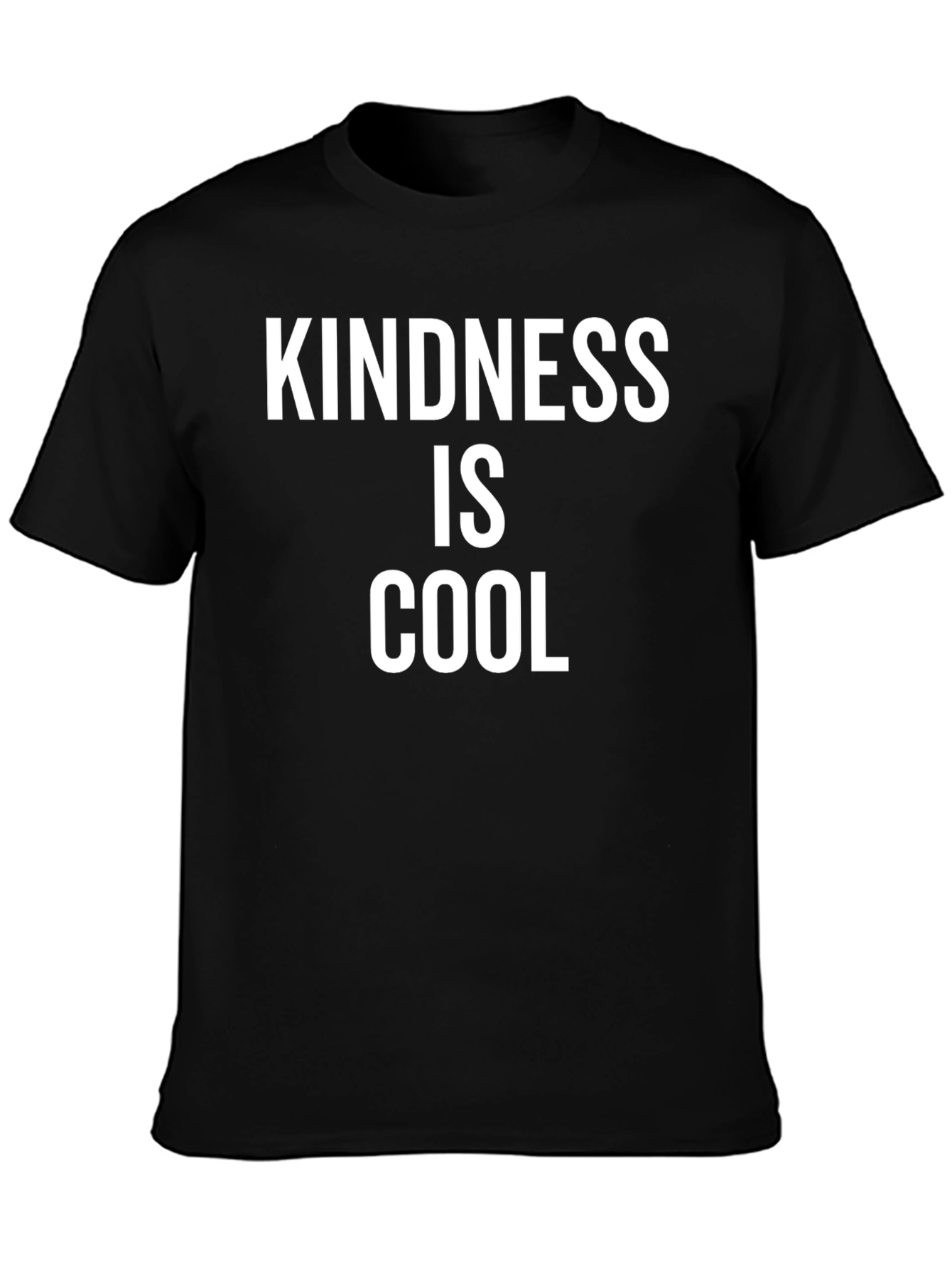 Kindness Is Cool Graphic Tee - Black