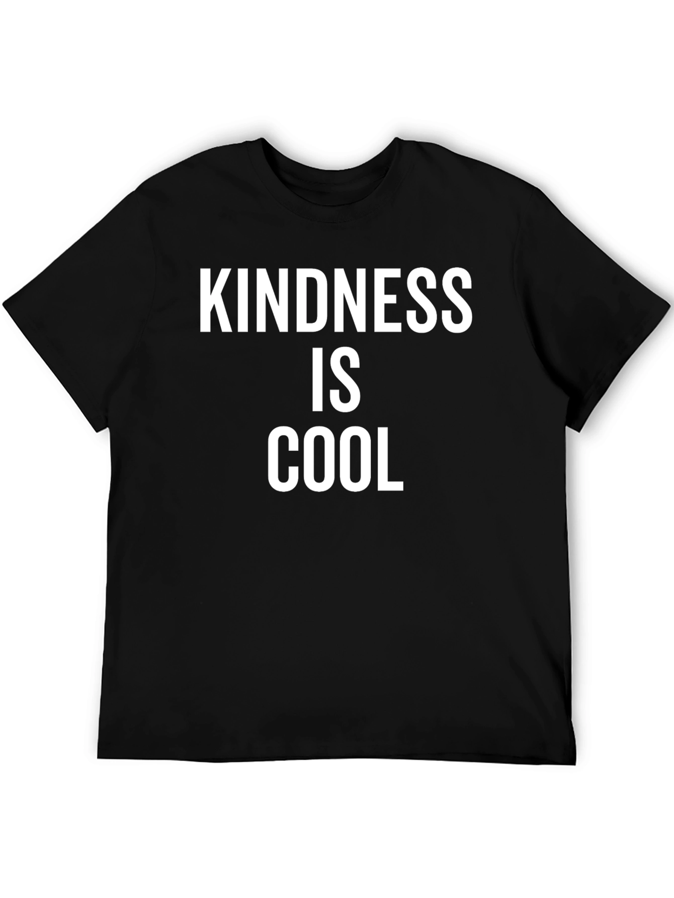 Kindness Is Cool Graphic Tee - Black