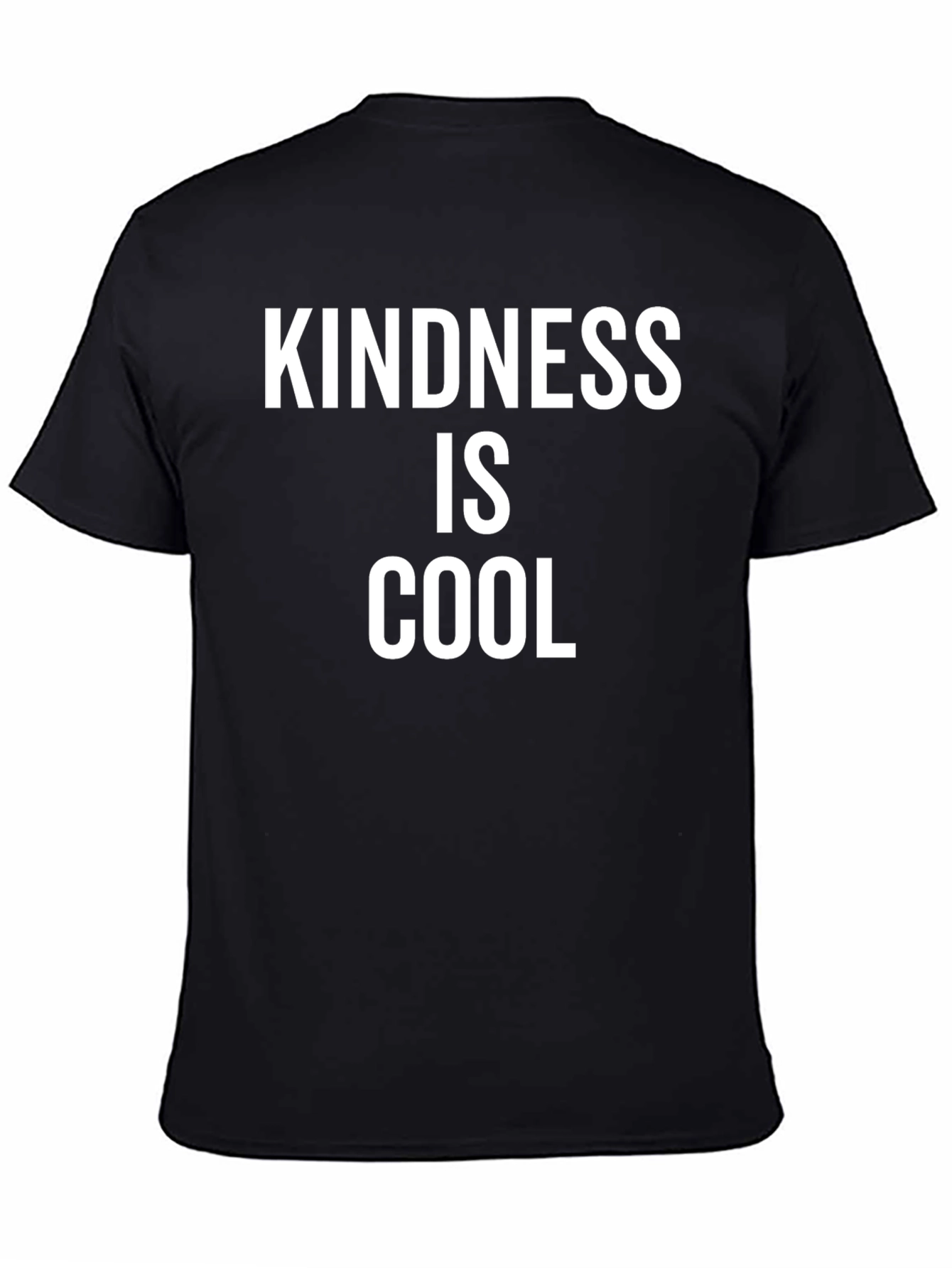 Kindness Is Cool Graphic Tee - Black