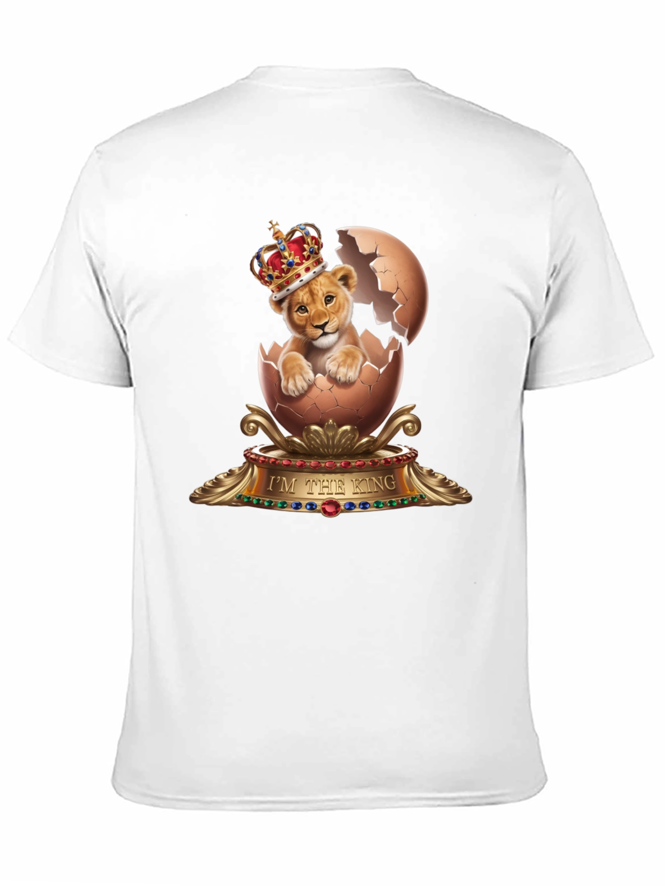 Lion King Egg T-Shirt - Unique Graphic Tee