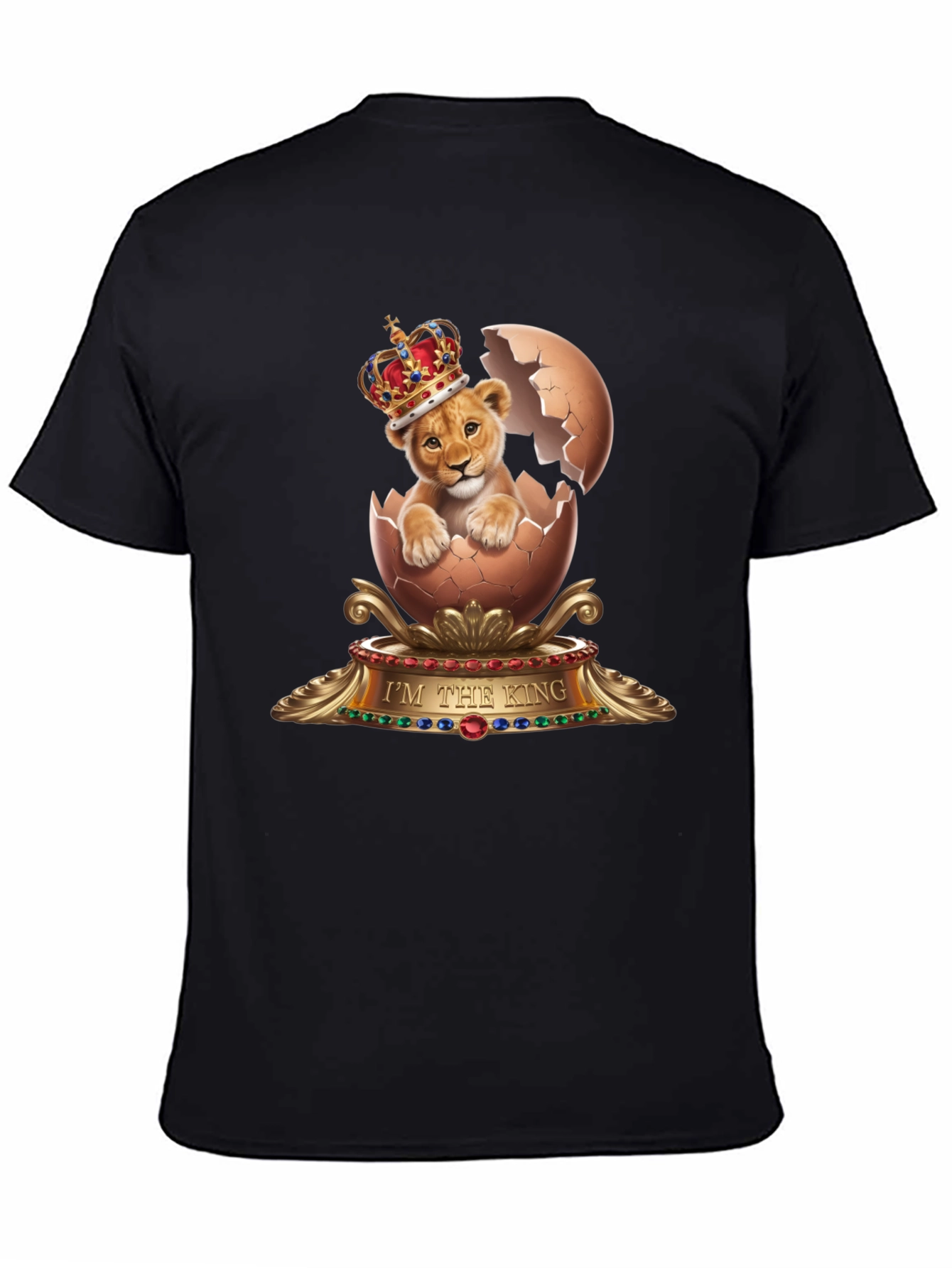 Lion King Egg T-Shirt - Unique Graphic Tee