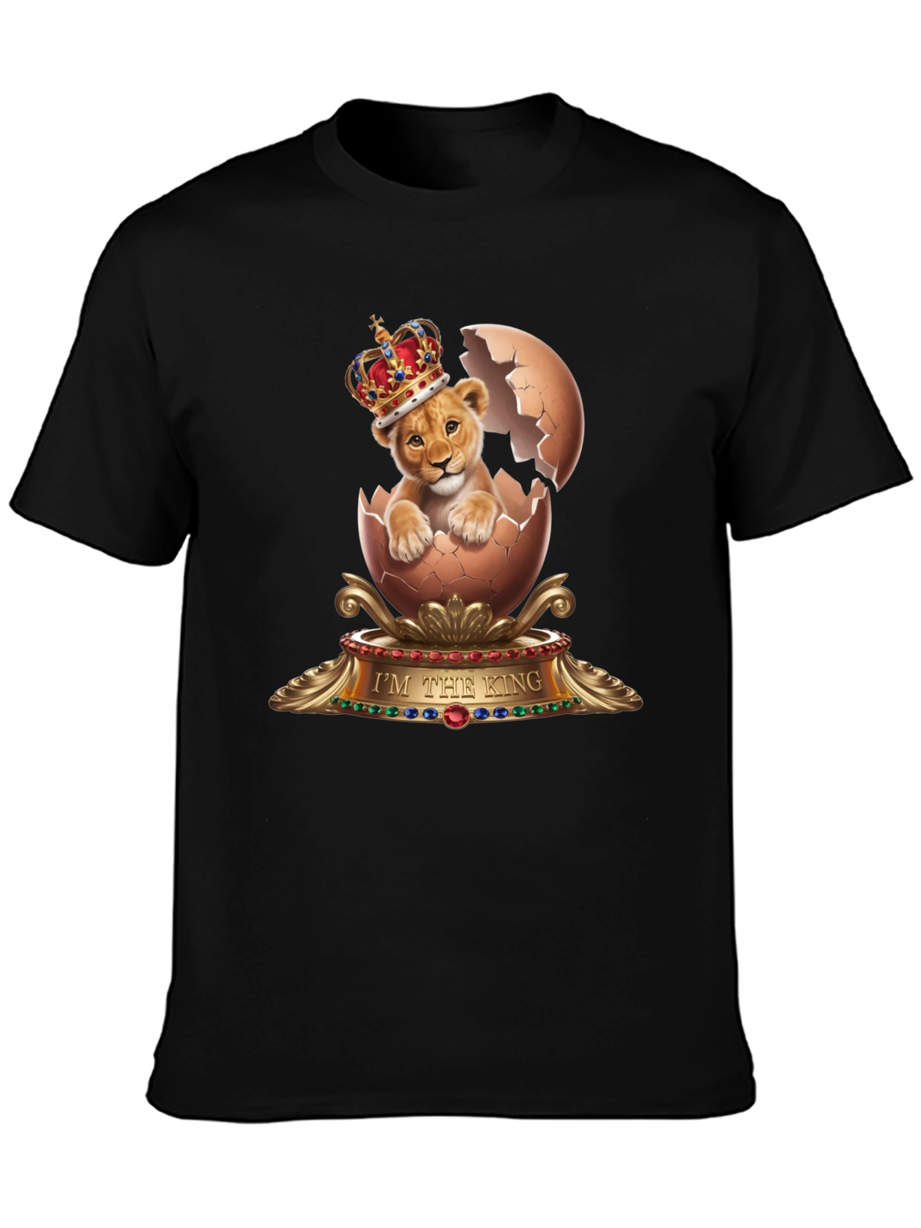 Lion King Egg T-Shirt - Unique Graphic Tee