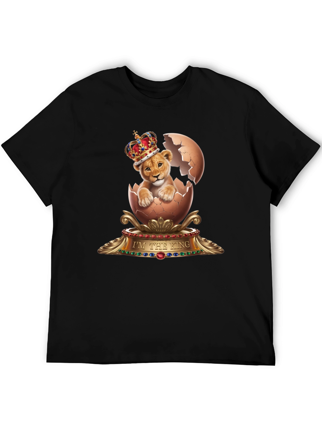 Lion King Egg T-Shirt - Unique Graphic Tee