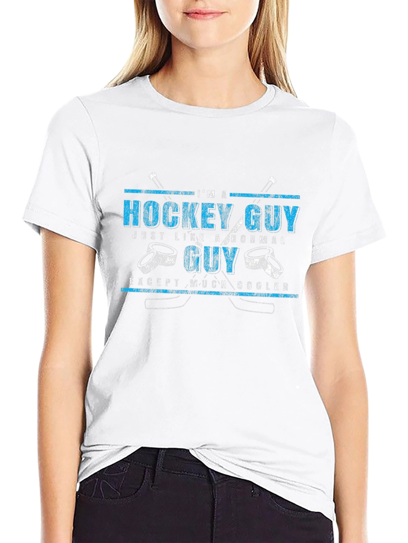 Hockey Guy T-Shirt - Cool and Unique Design