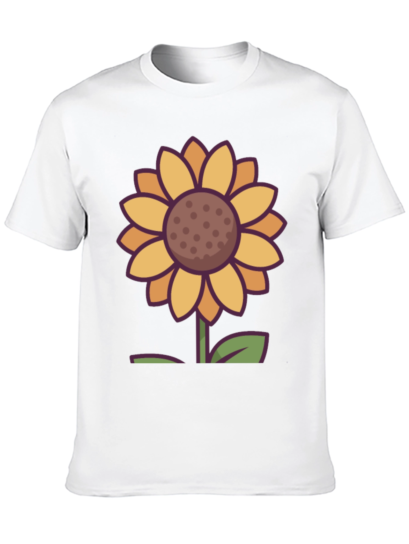 Sunflower Graphic Tee - Unisex Black T-Shirt