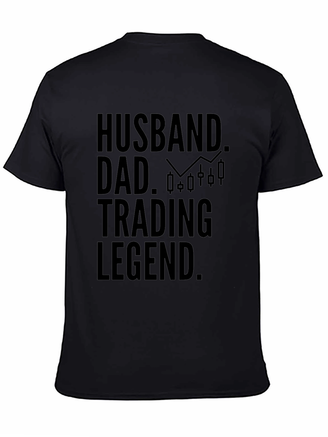 Husband Dad Trading Legend Graphic Tee