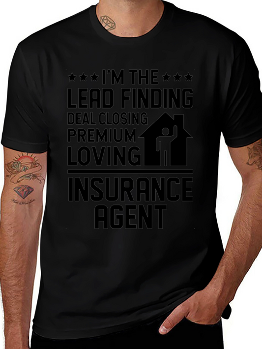 Insurance Agent Graphic T-Shirt