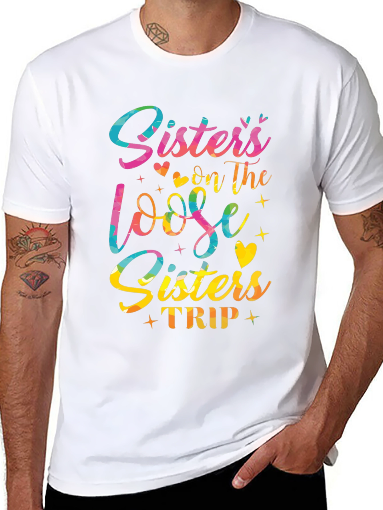 Sisters Trip T-Shirt - Fun Graphic Tee