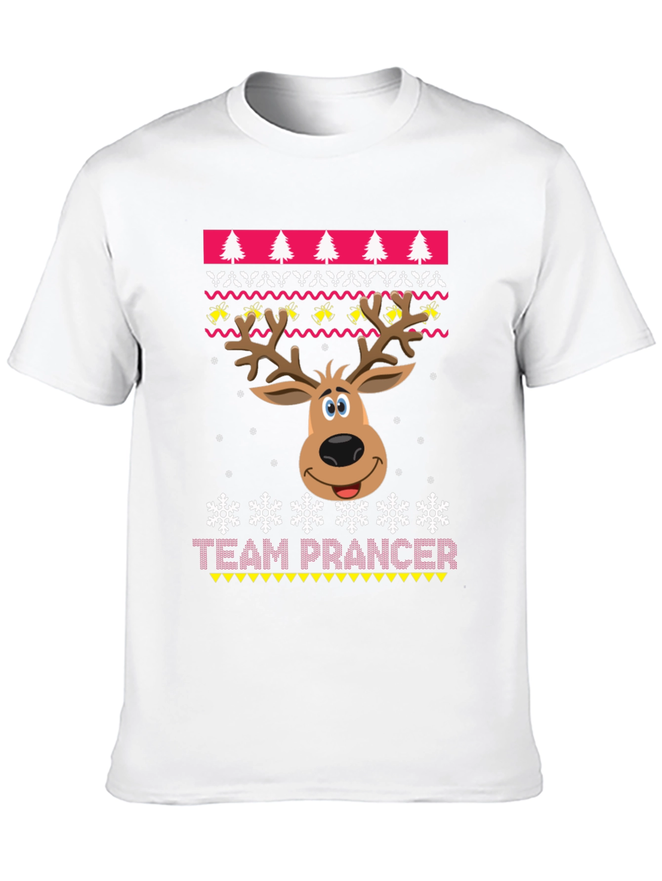 Team Prancer Christmas Ugly Sweater T-Shirt