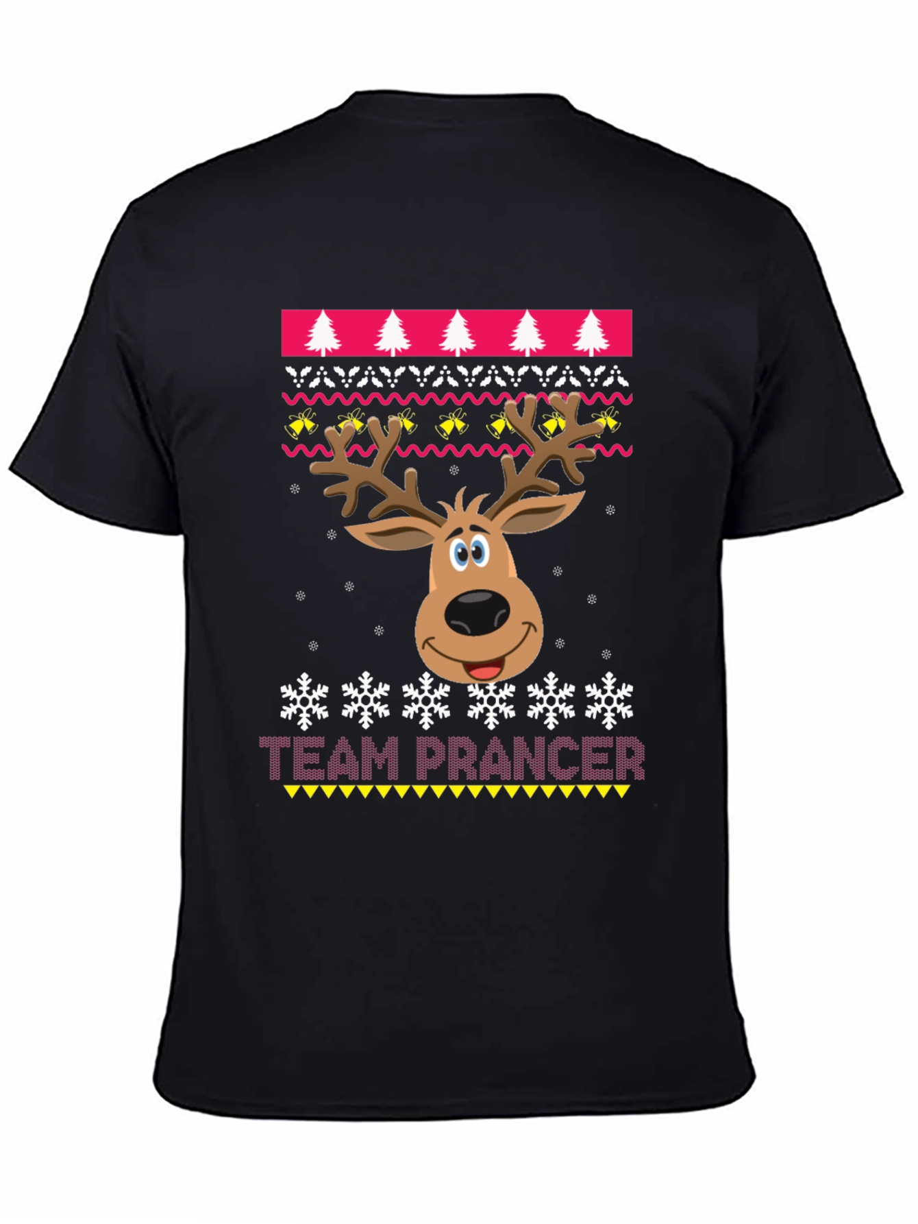 Team Prancer Christmas Ugly Sweater T-Shirt