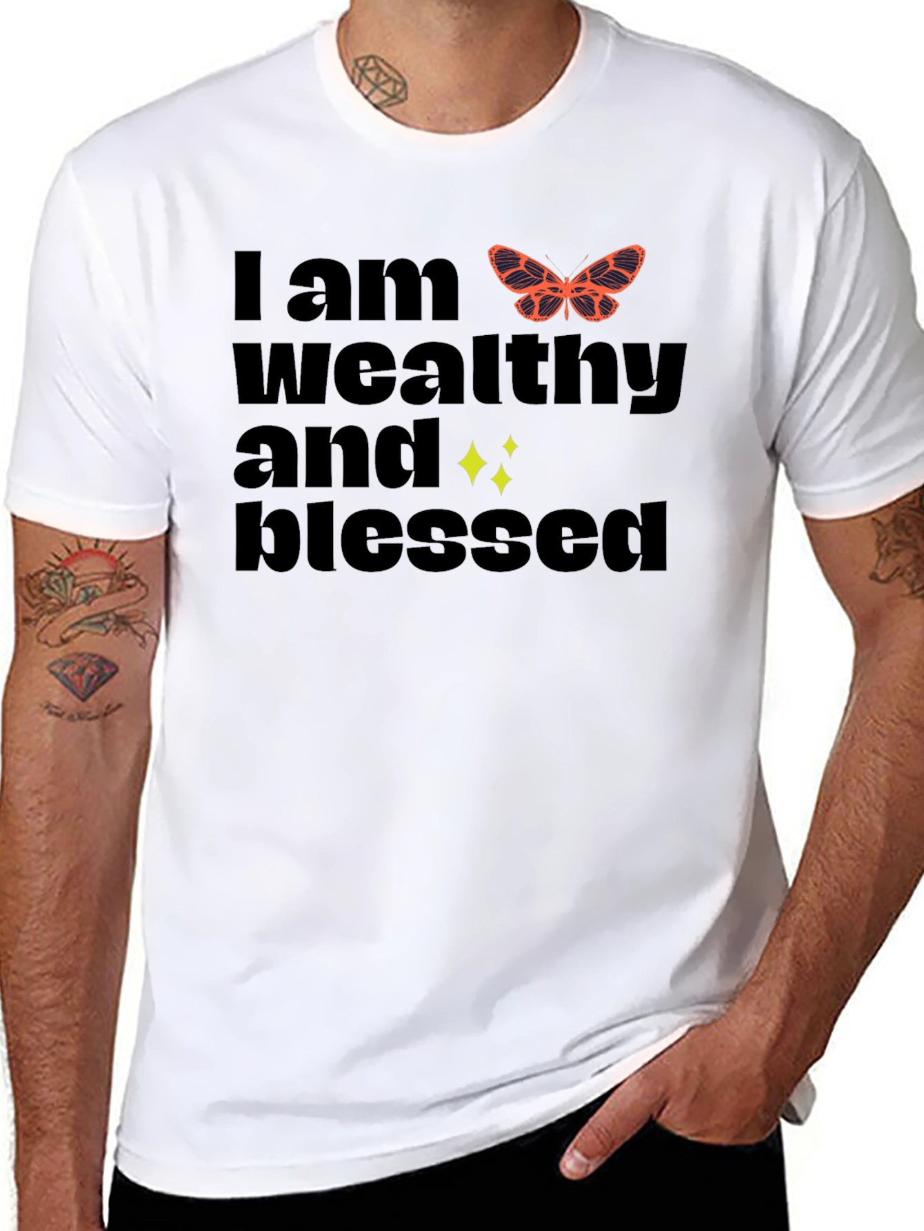 Wealthy & Blessed Graphic Tee - Unisex
