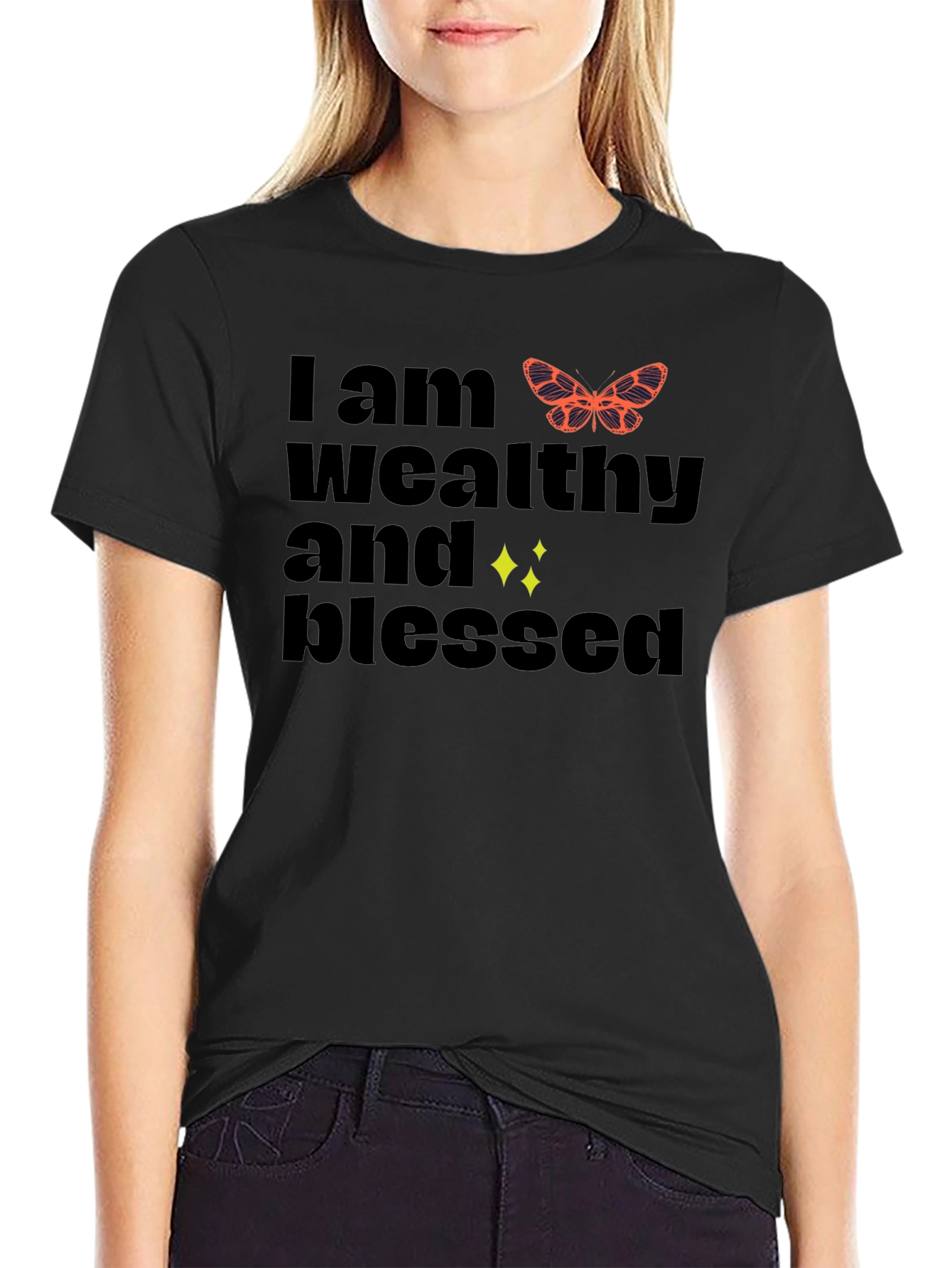 Wealthy & Blessed Graphic Tee - Unisex