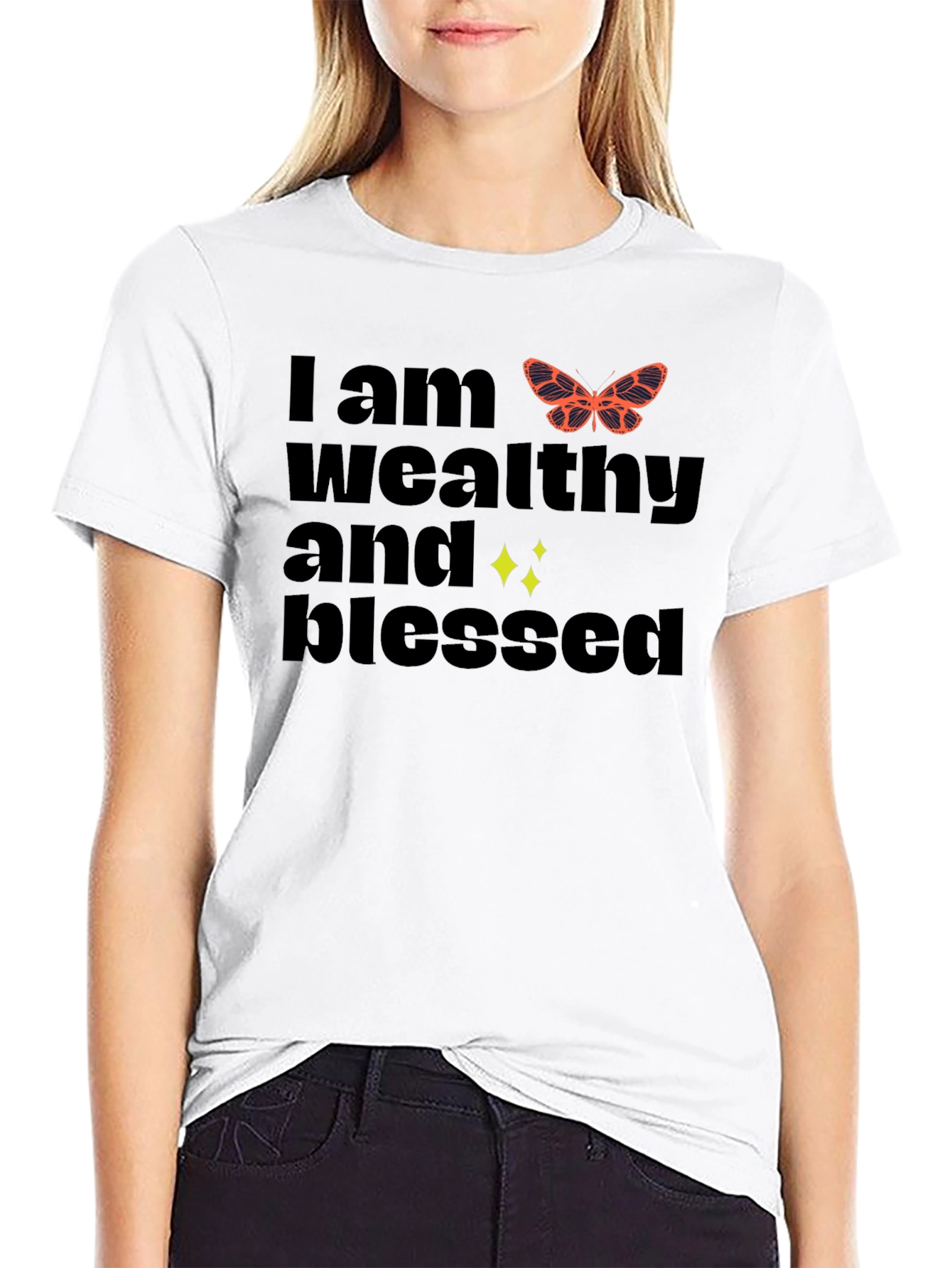 Wealthy & Blessed Graphic Tee - Unisex