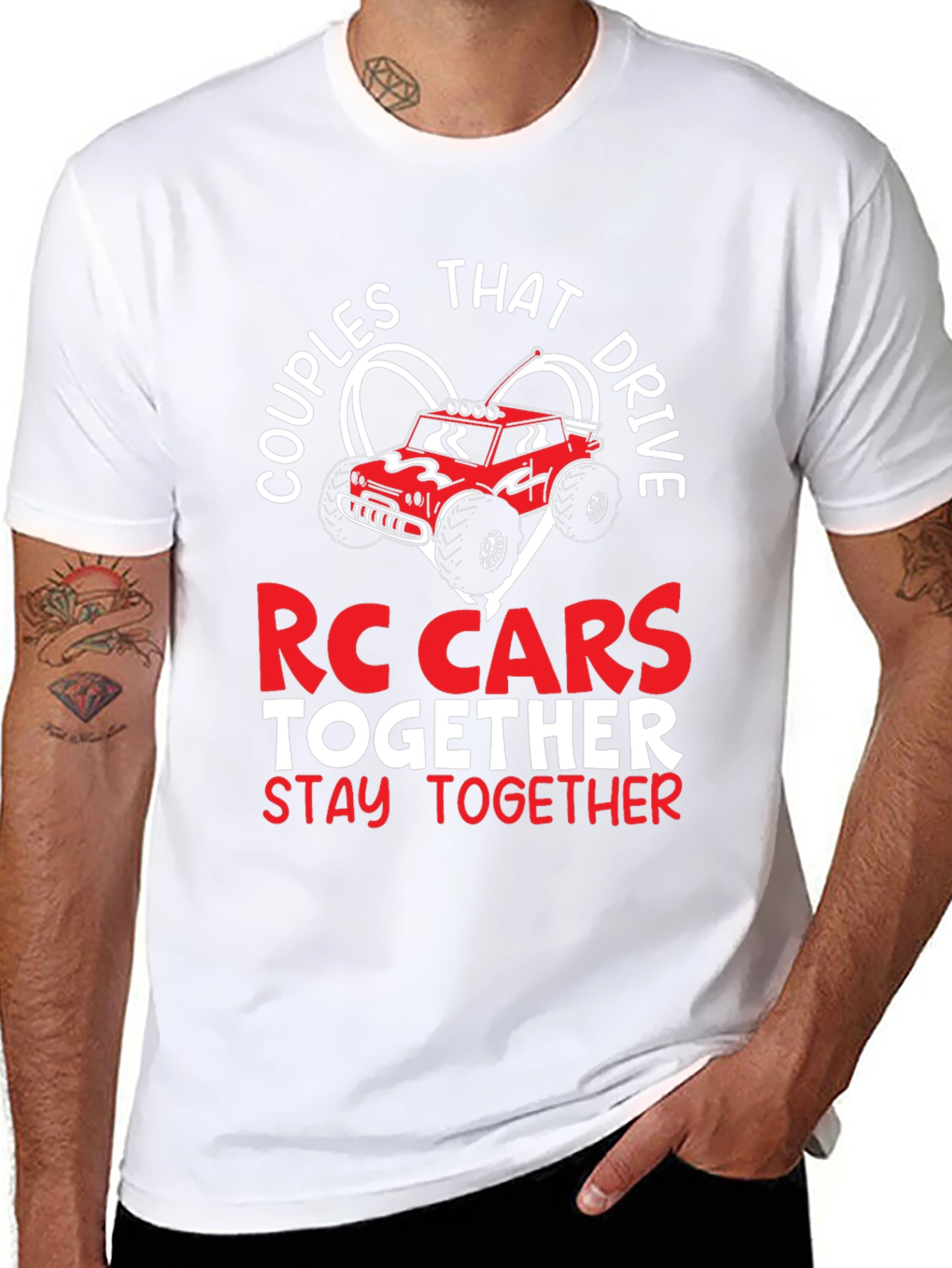 Couples That Drive RC Cars Together T-Shirt