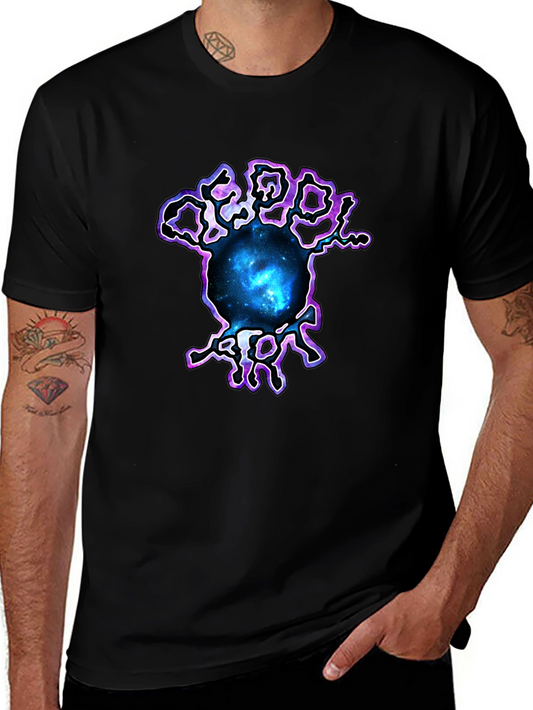 Galaxy Brain Graphic Tee - Black