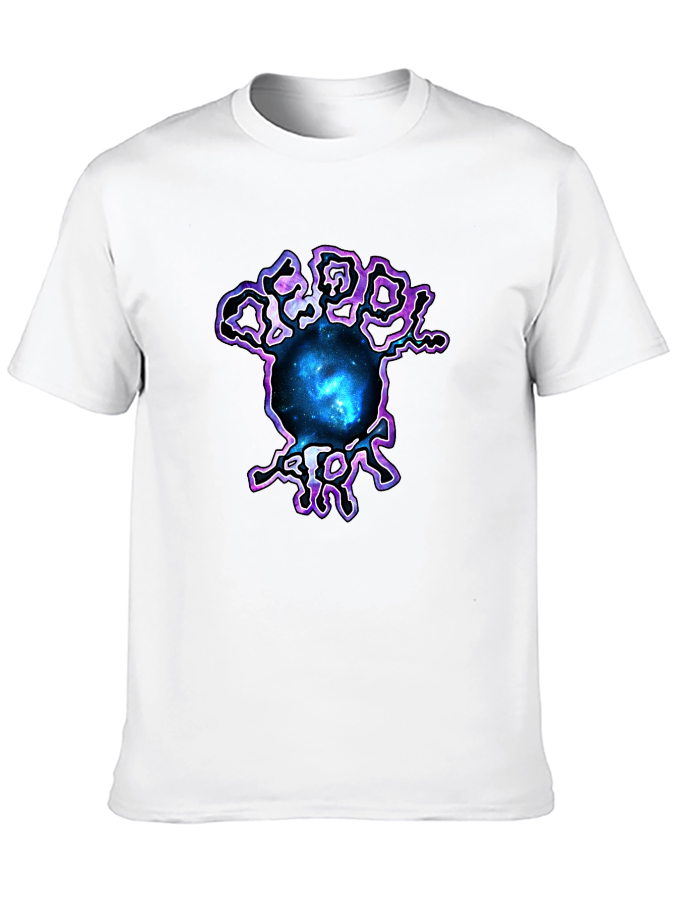 Galaxy Brain Graphic Tee - Black