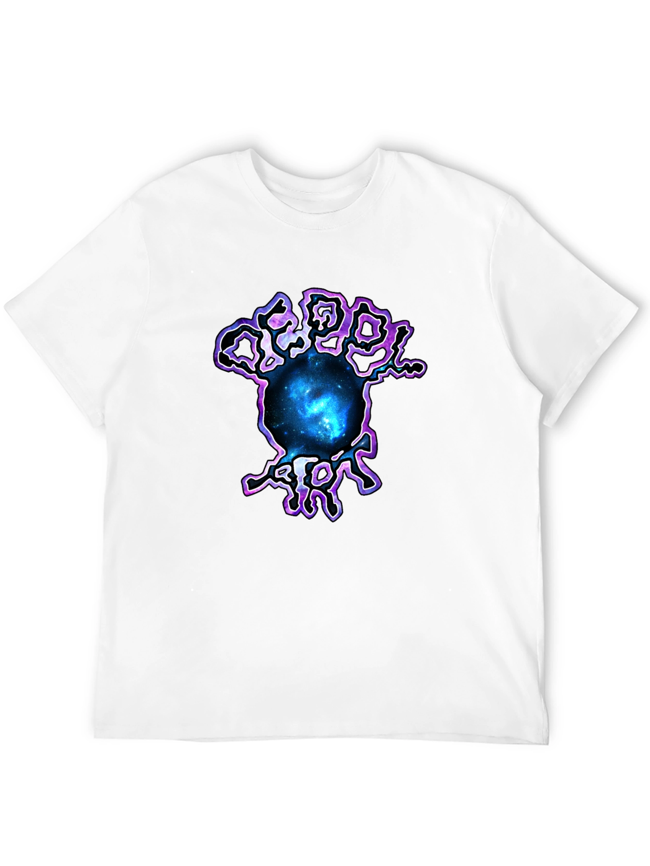 Galaxy Brain Graphic Tee - Black