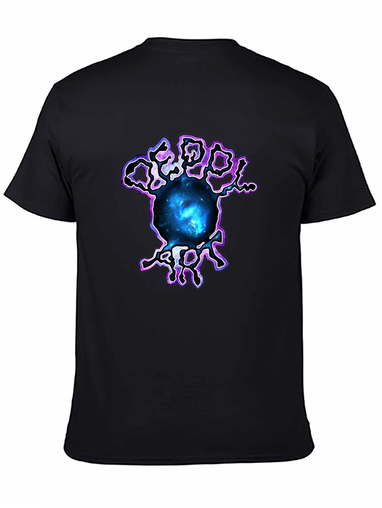 Galaxy Brain Graphic Tee - Black