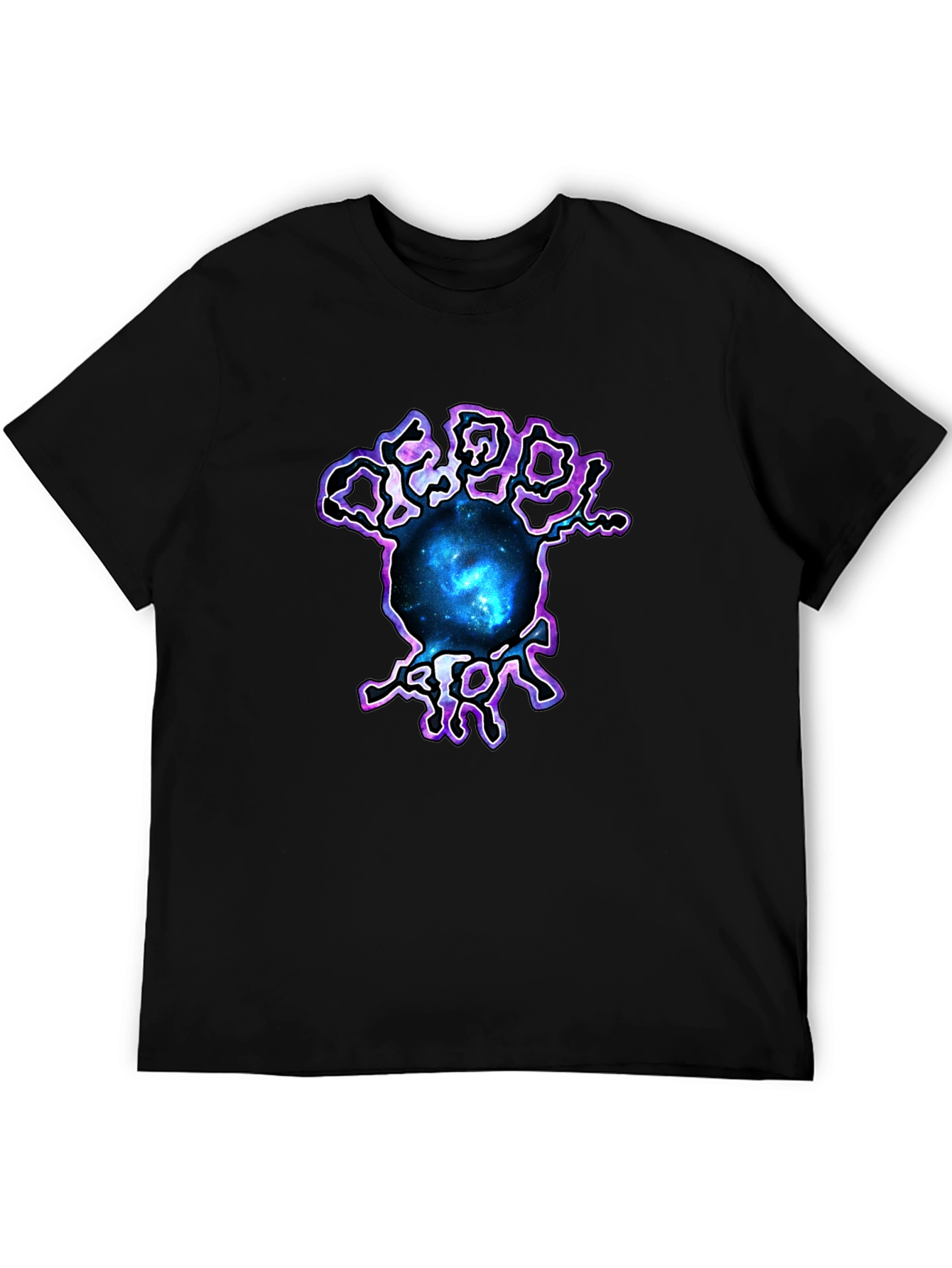 Galaxy Brain Graphic Tee - Black