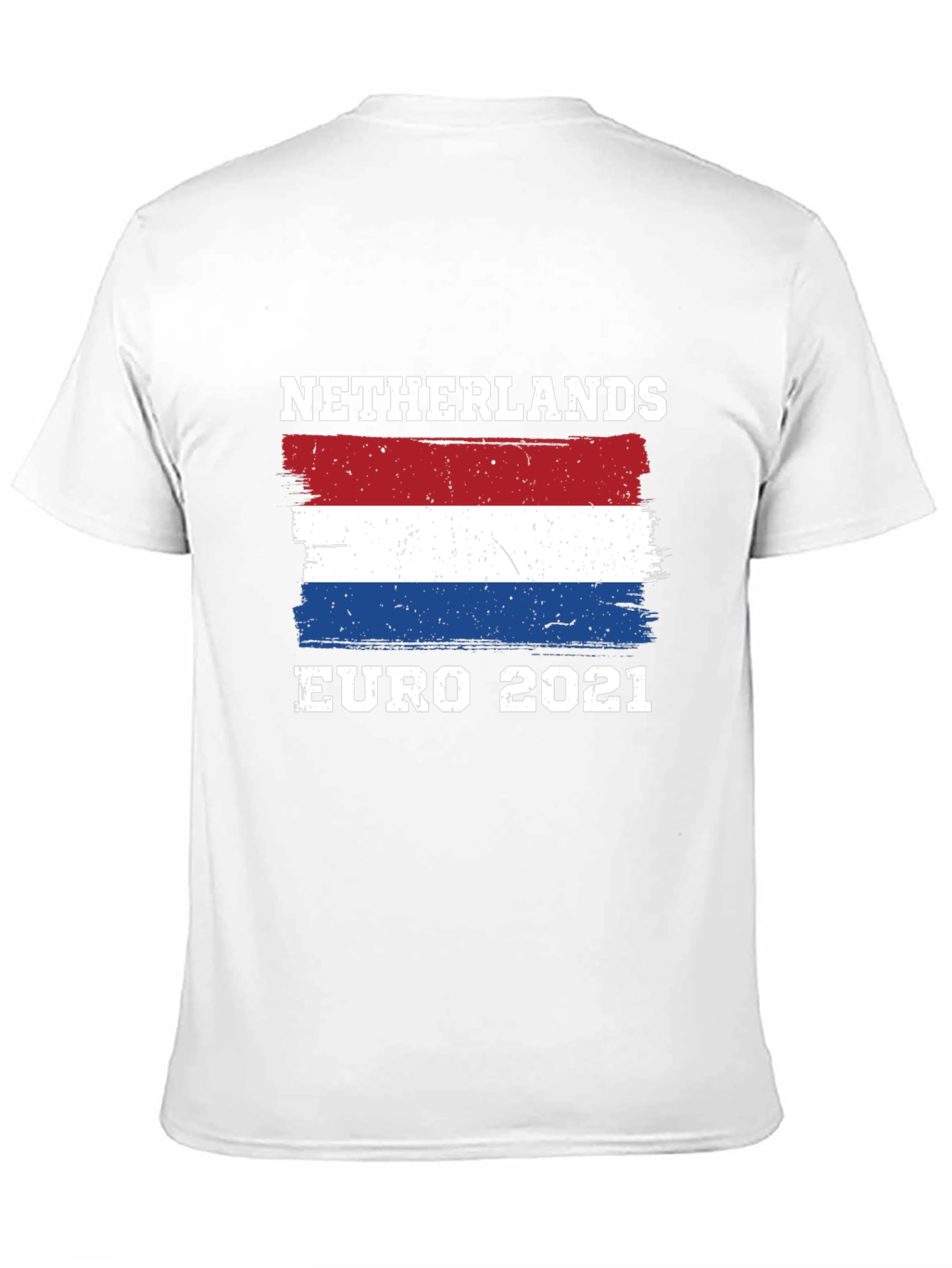 Netherlands Euro 2021 Black T-Shirt