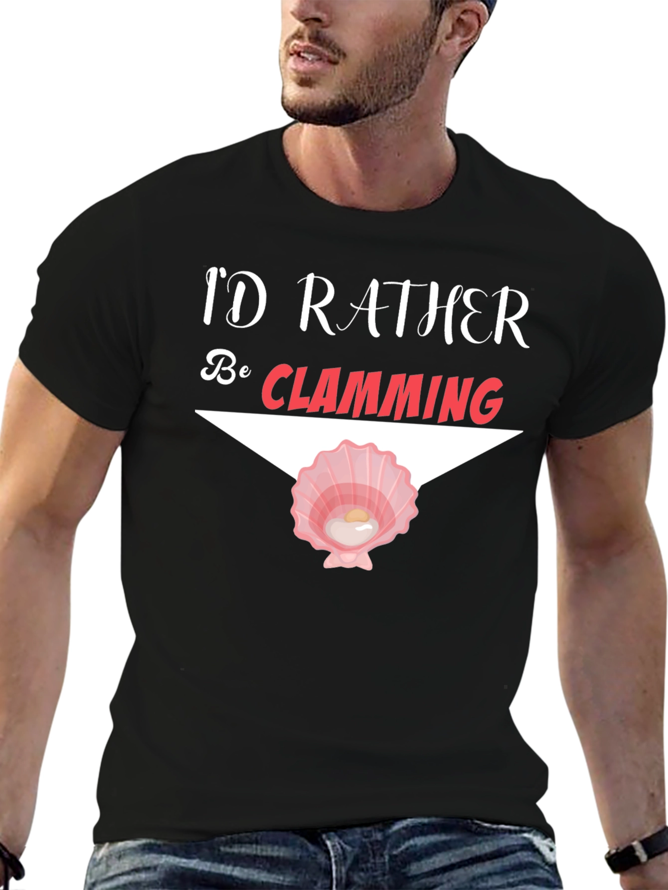 Id Rather Be Clamming T-Shirt