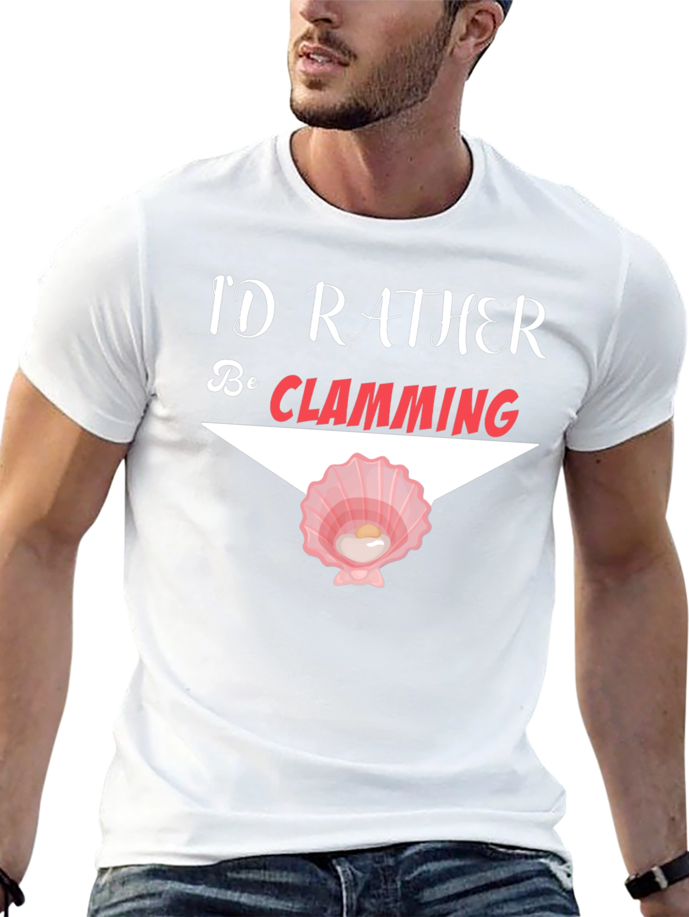 Id Rather Be Clamming T-Shirt
