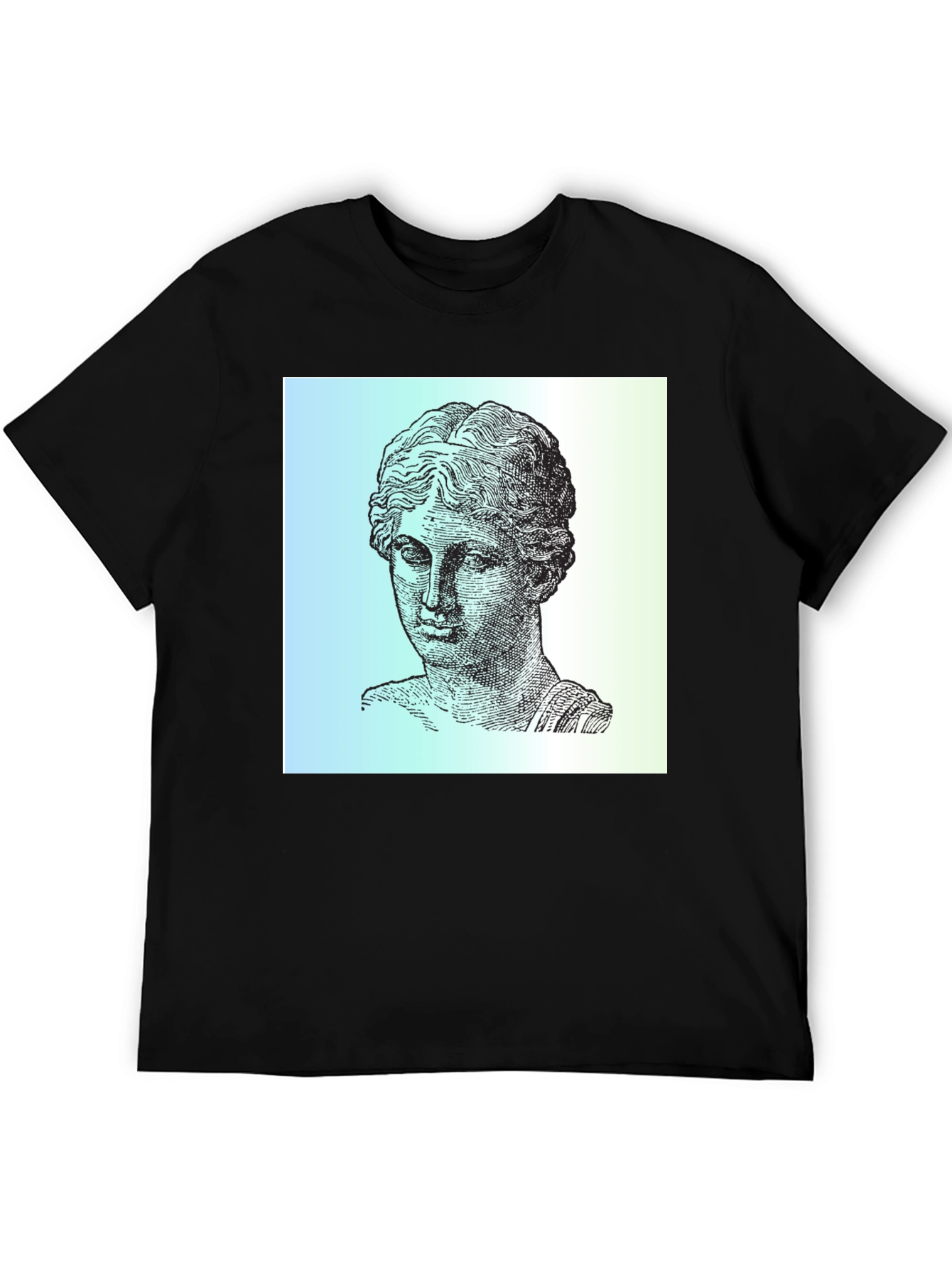Classical Bust Graphic T-Shirt