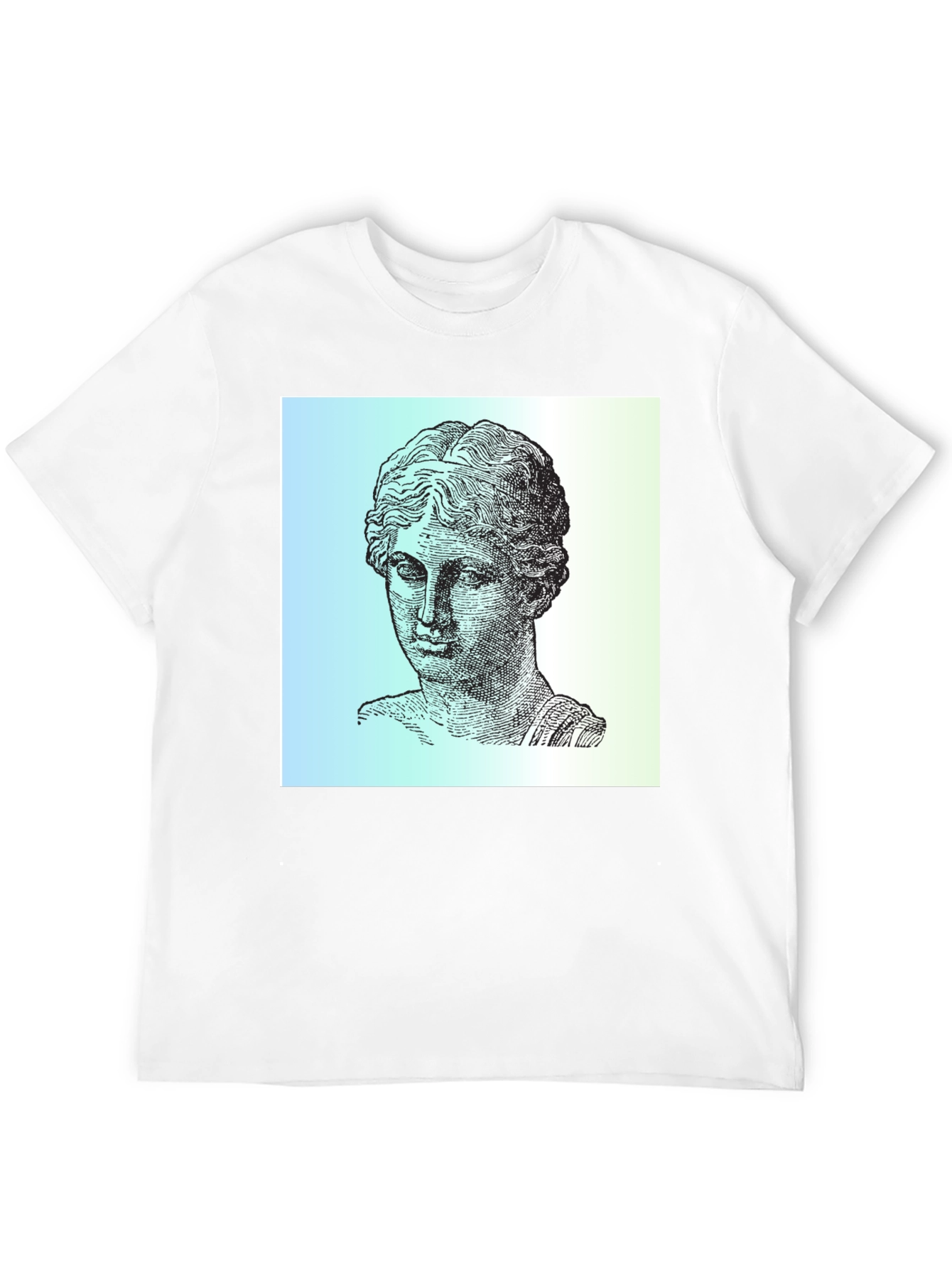 Classical Bust Graphic T-Shirt