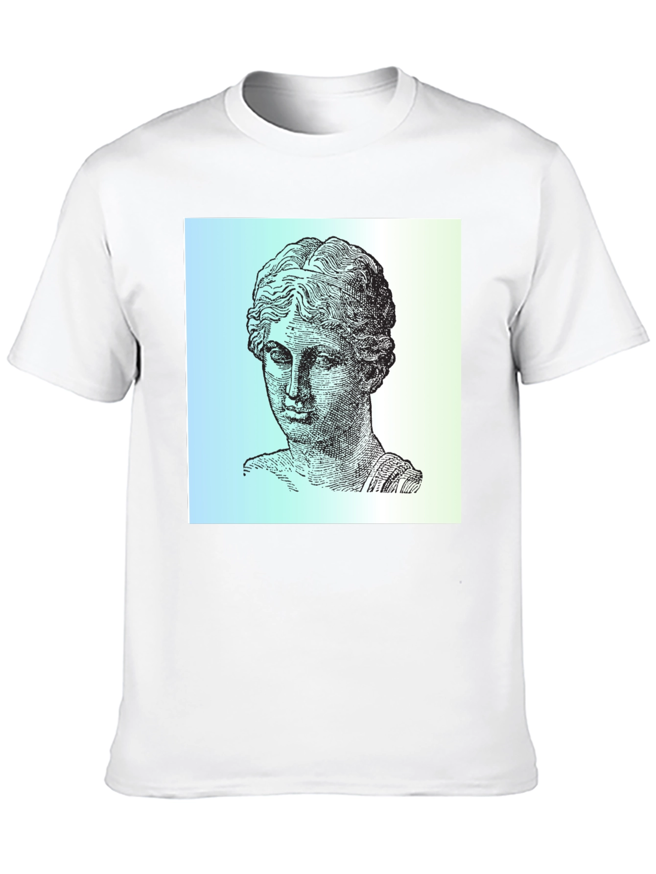 Classical Bust Graphic T-Shirt