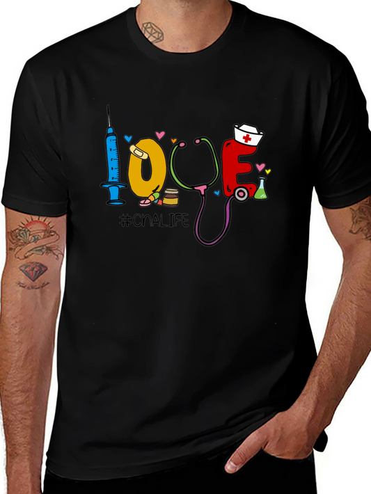 CNA Life Graphic T-Shirt - Nursing Assistant Love