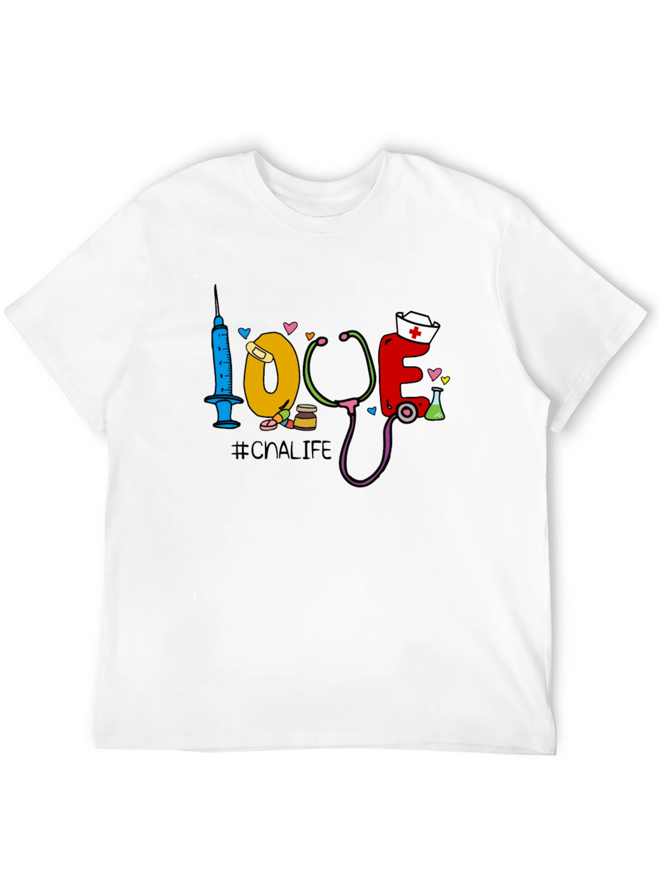 CNA Life Graphic T-Shirt - Nursing Assistant Love