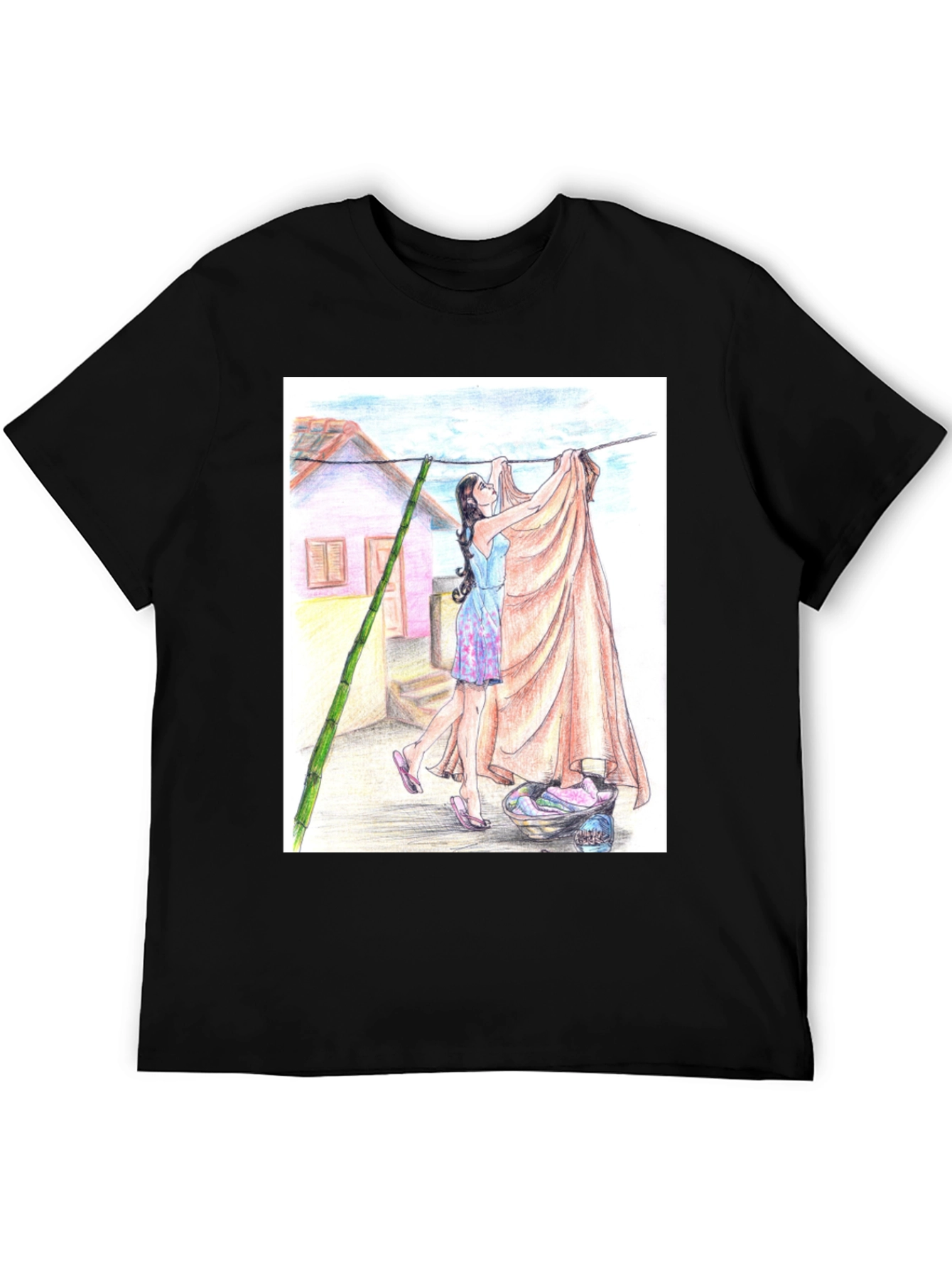 Laundry Day Graphic Tee