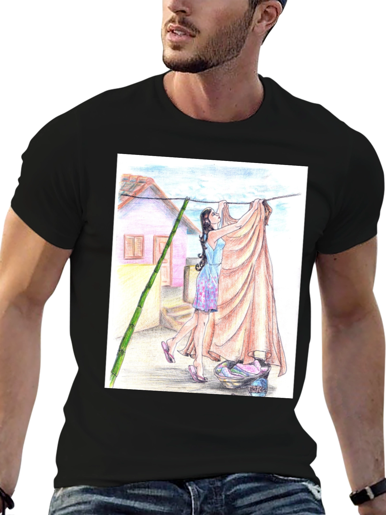 Laundry Day Graphic Tee