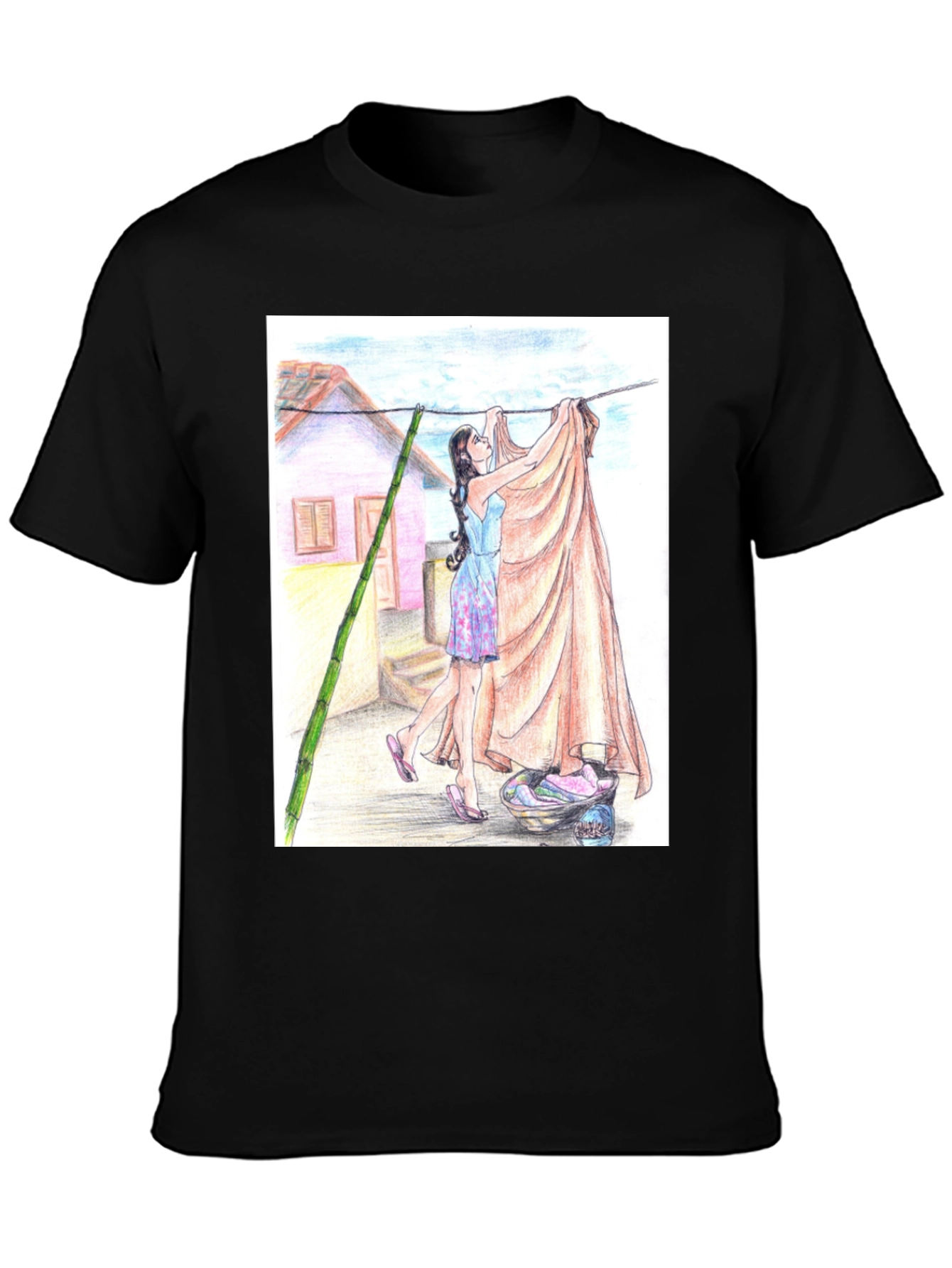 Laundry Day Graphic Tee