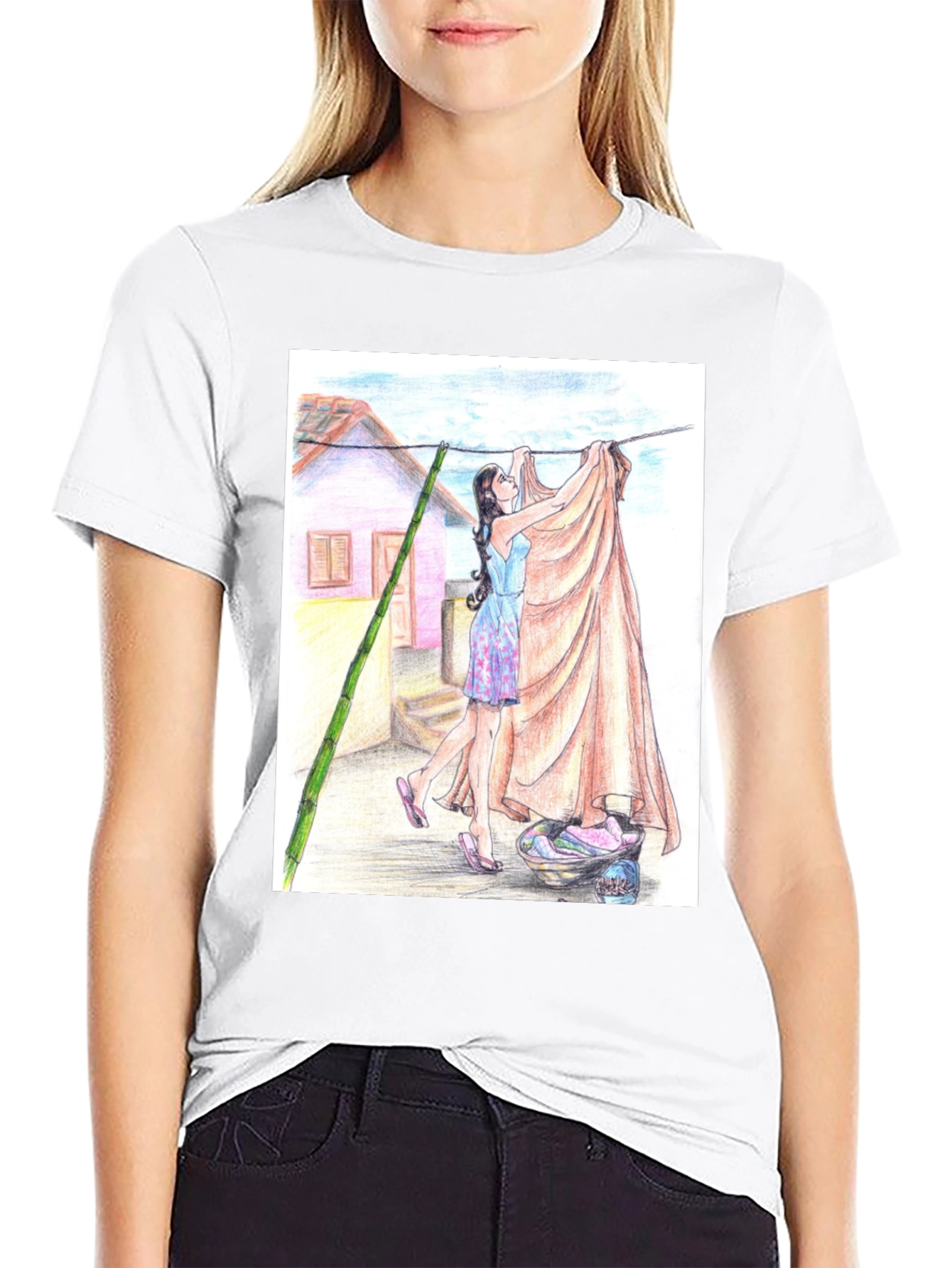 Laundry Day Graphic Tee