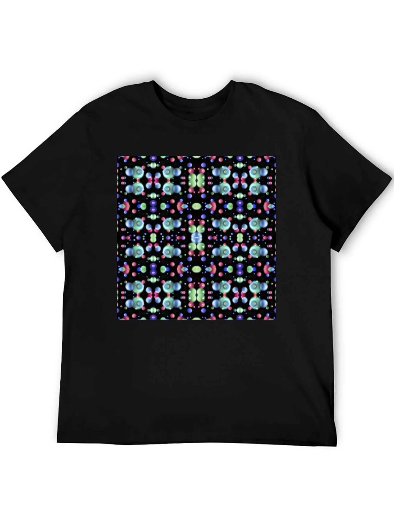 Abstract Sphere Pattern T-Shirt