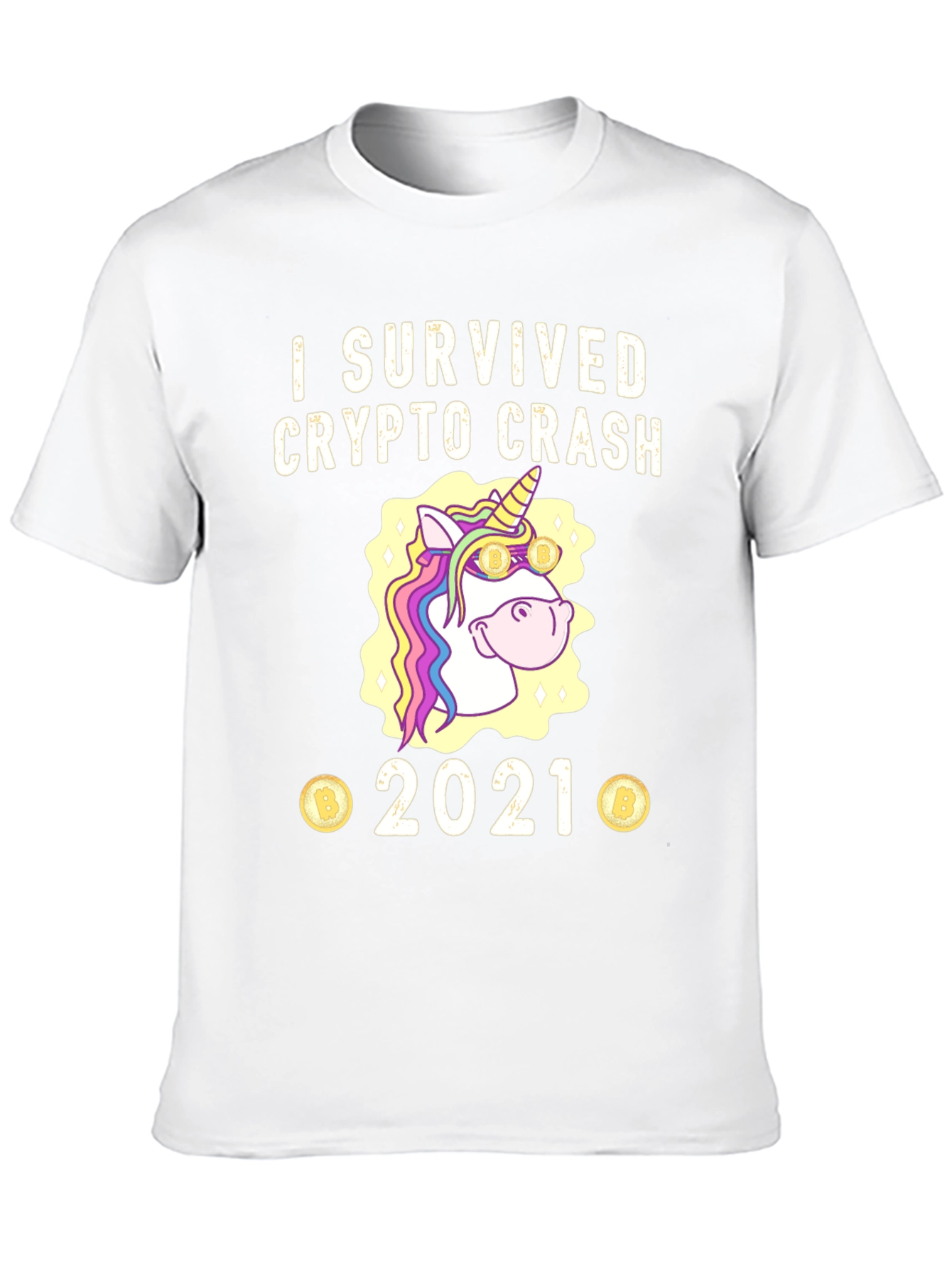 Crypto Crash 2021 Survivor T-Shirt