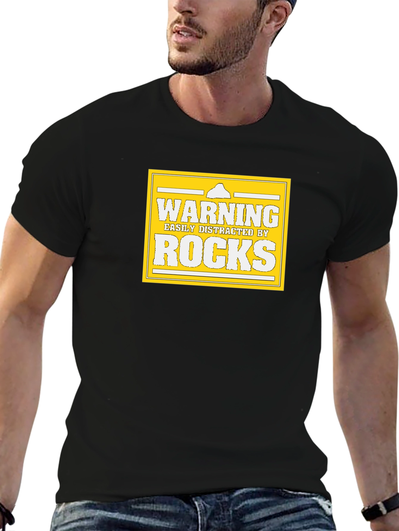 Easily Distracted by Rocks T-Shirt