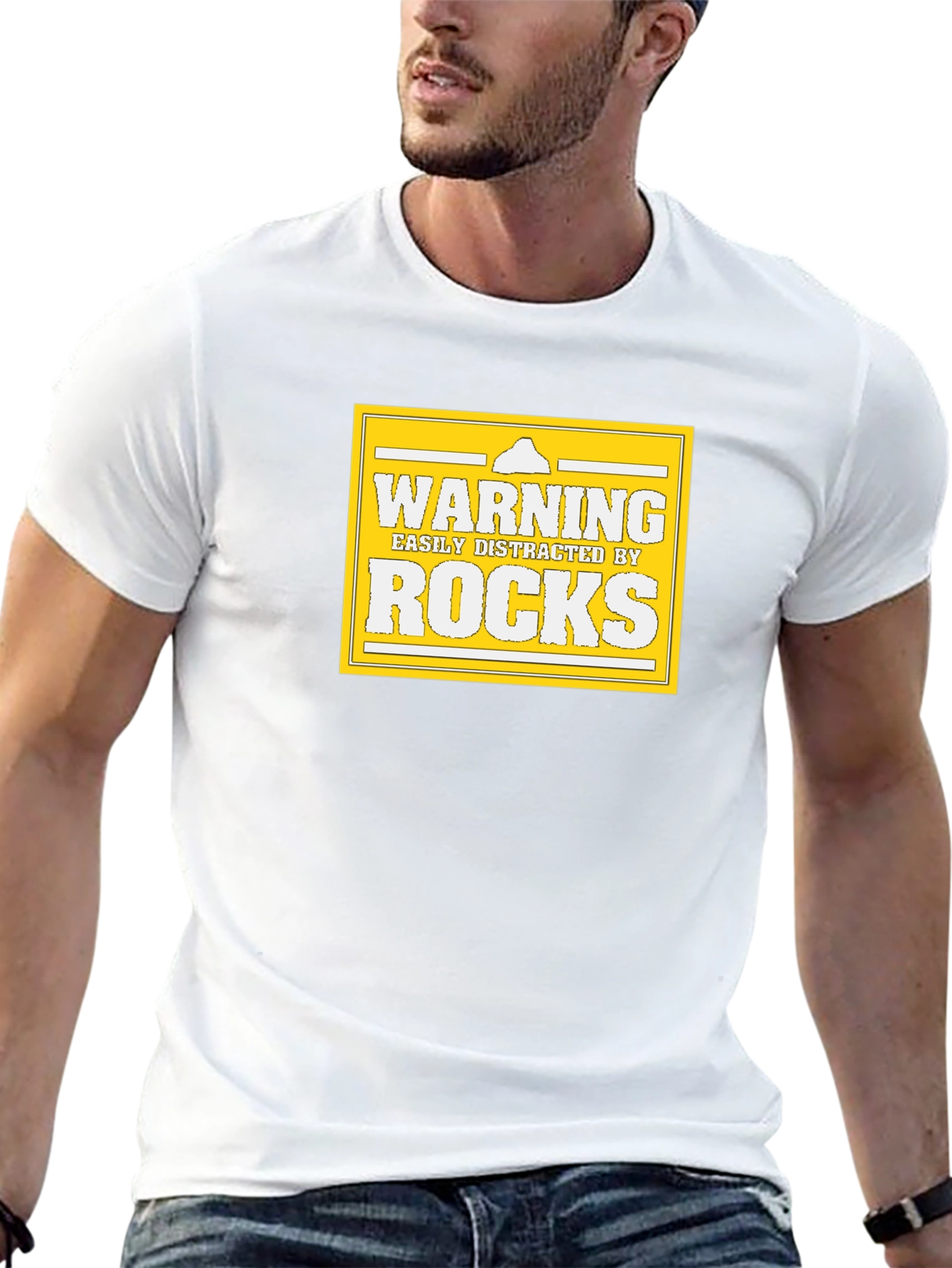 Easily Distracted by Rocks T-Shirt