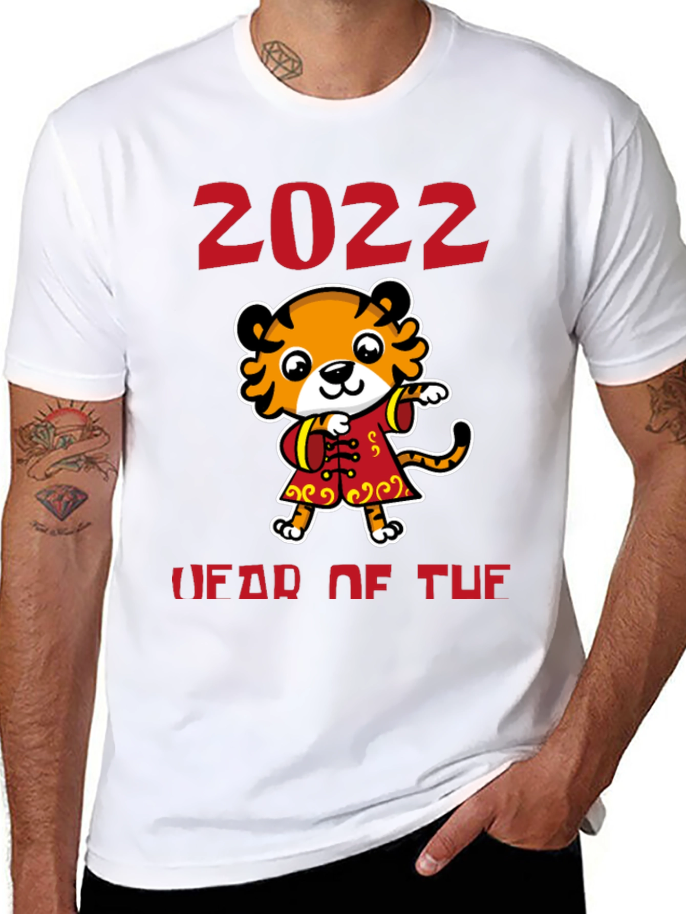 2022 Year of the Tiger Graphic Tee