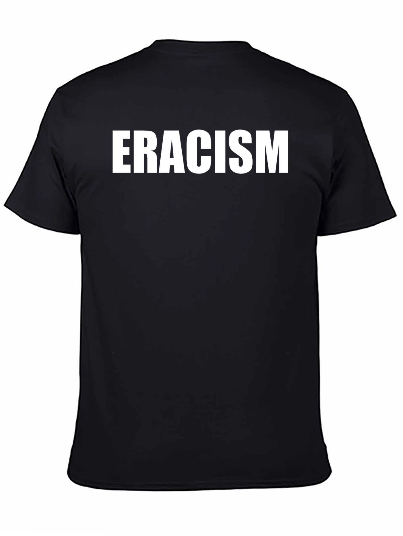 Erase Racism Tee - Unisex Cotton Activism Shirt