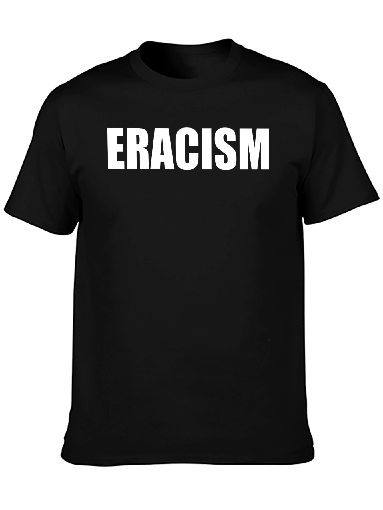 Erase Racism Tee - Unisex Cotton Activism Shirt